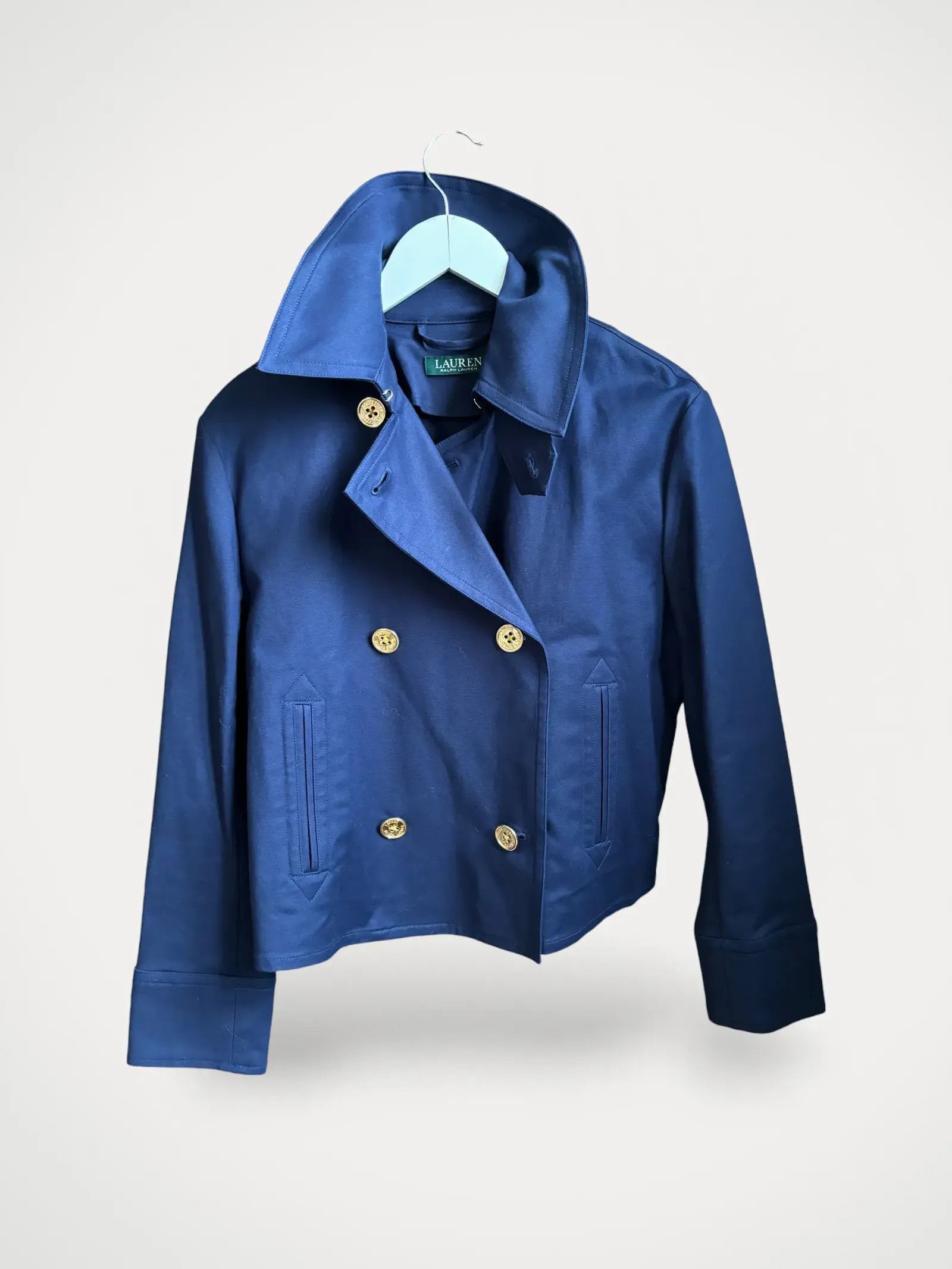 Ralph Lauren Ralph Lauren Midnight blue, guldfärgade knappar Jacket Size S / US 4 / IT 40 - 1 Thumbnail