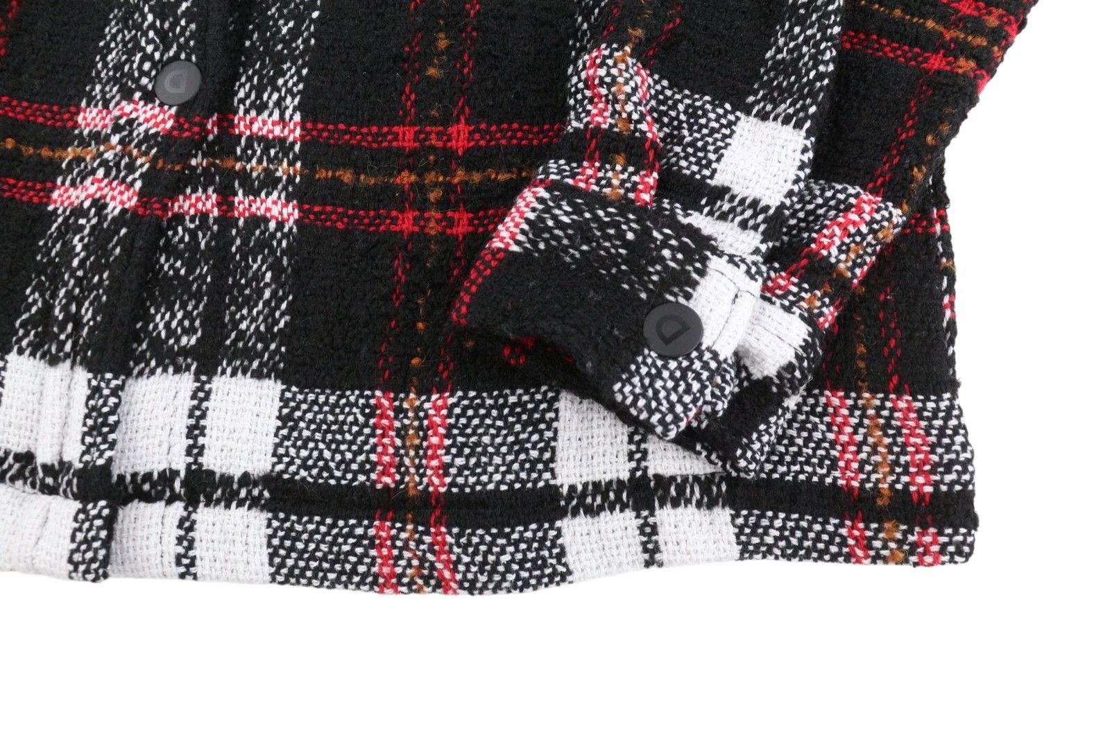 Desigual CHAQ TUCSON S Check Snap Overshirt Jacket 88698 Size S / US 4 / IT 40 - 6 Thumbnail