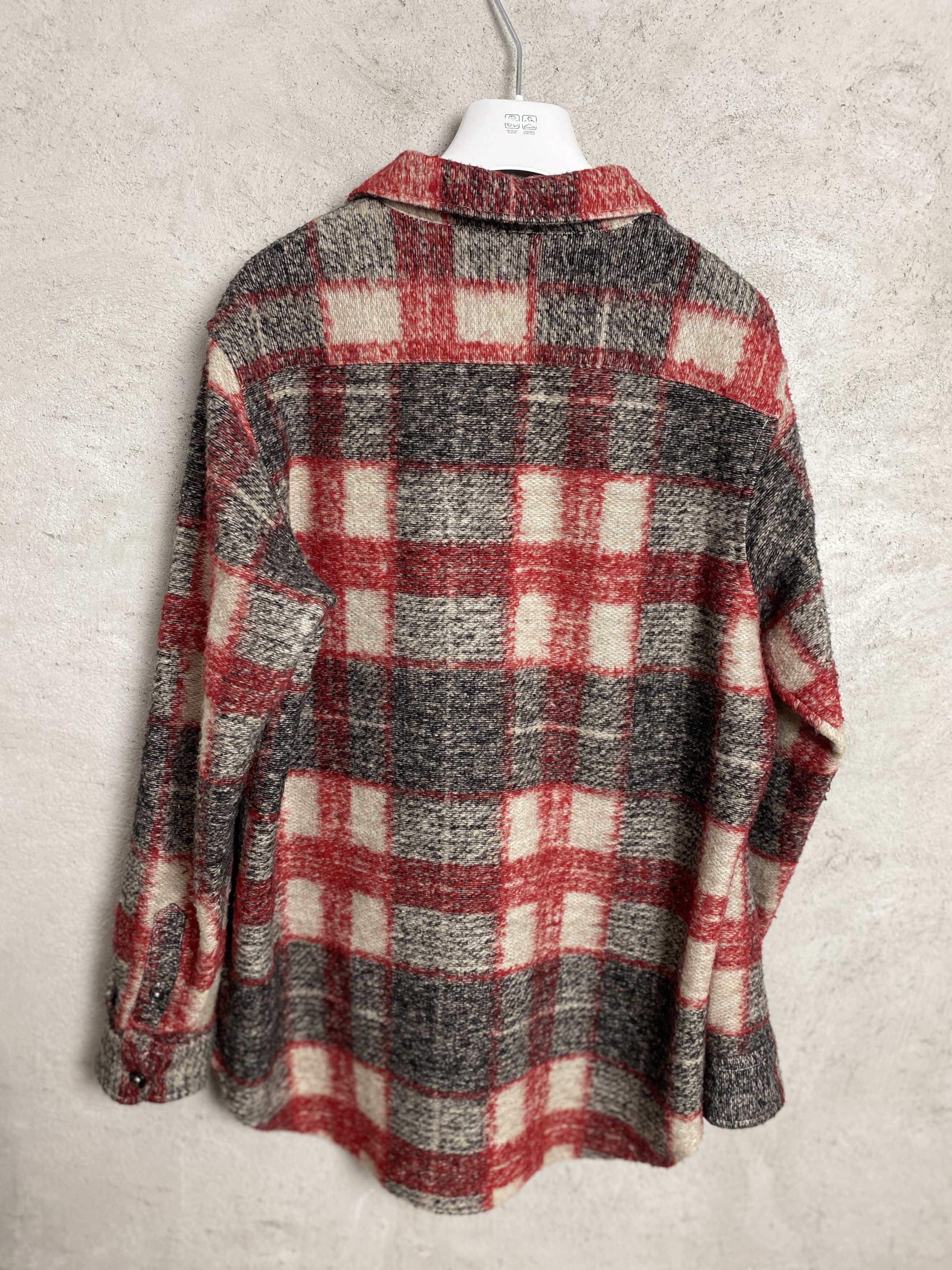 Stussy Stussy plaid knit fleece shirt button ups skate rap Size US S / EU 44-46 / 1 - 6 Thumbnail