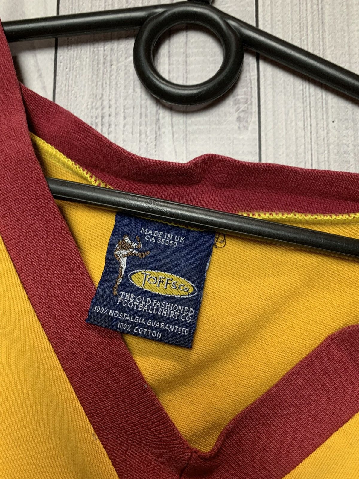 Vintage Vintage Soccer Jersey Praha Dukla size L rare retro Cezh Size US L / EU 52-54 / 3 - 3 Thumbnail