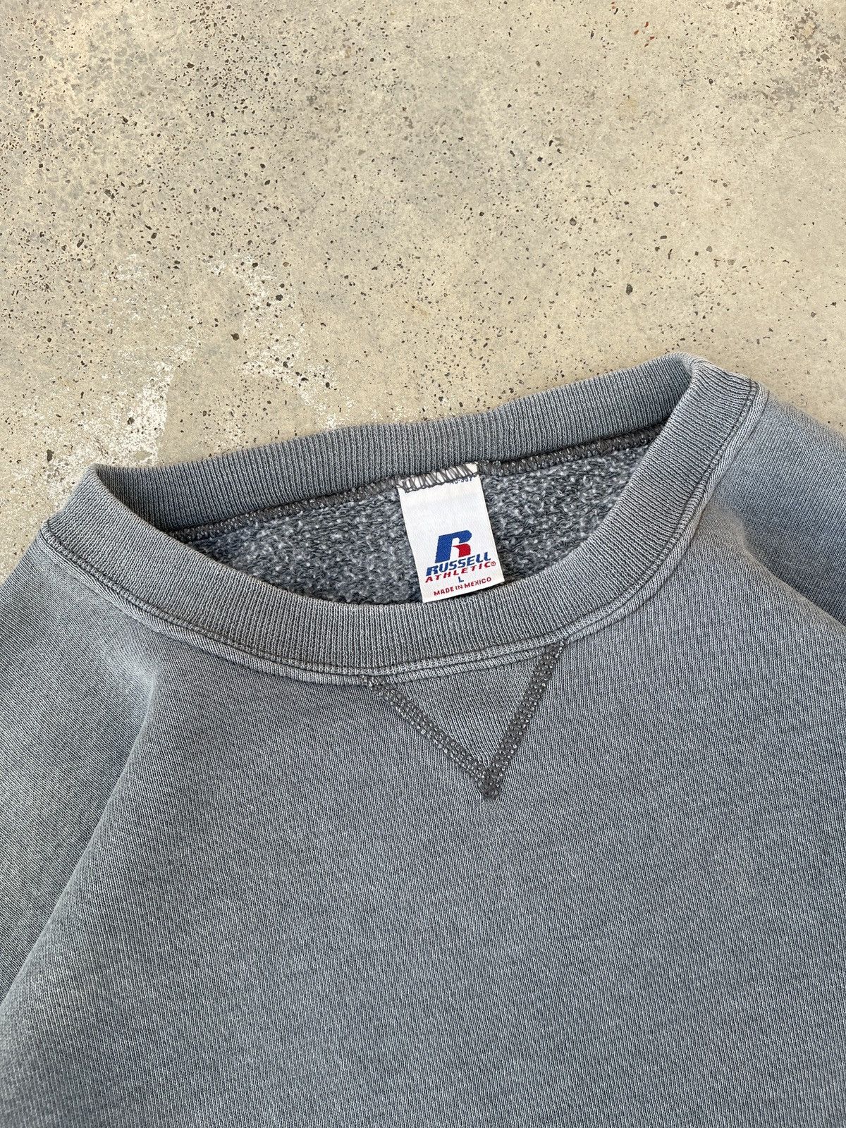 Russell Athletic × Vintage Vintage 90s Russell Athletic Blank Hoodie Size US XL / EU 56 / 4 - 6 Thumbnail