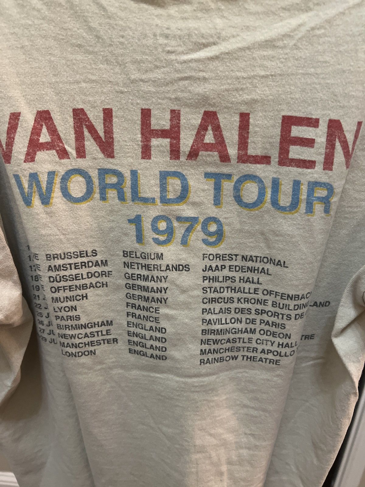 Band Tees × Vintage Van Halen Graphic Tee Size US M / EU 48-50 / 2 - 3 Thumbnail