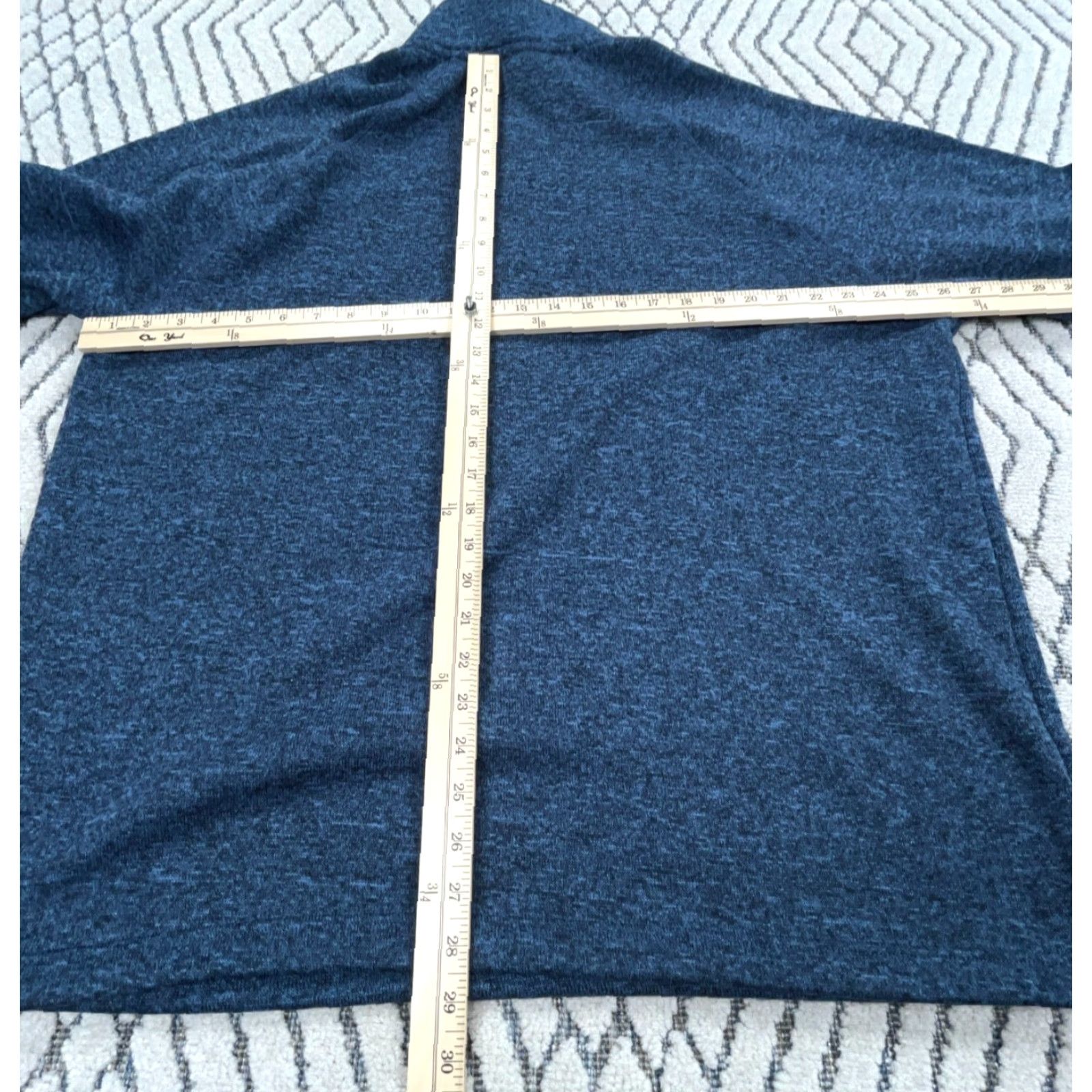 Eddie Bauer VINTAGE Eddie Bauer Sweater Men 2XL Blue Pullover 1/4 Zip Jersey Knit Adult Regular Size Size US XXL / EU 58 / 5 - 7 Thumbnail