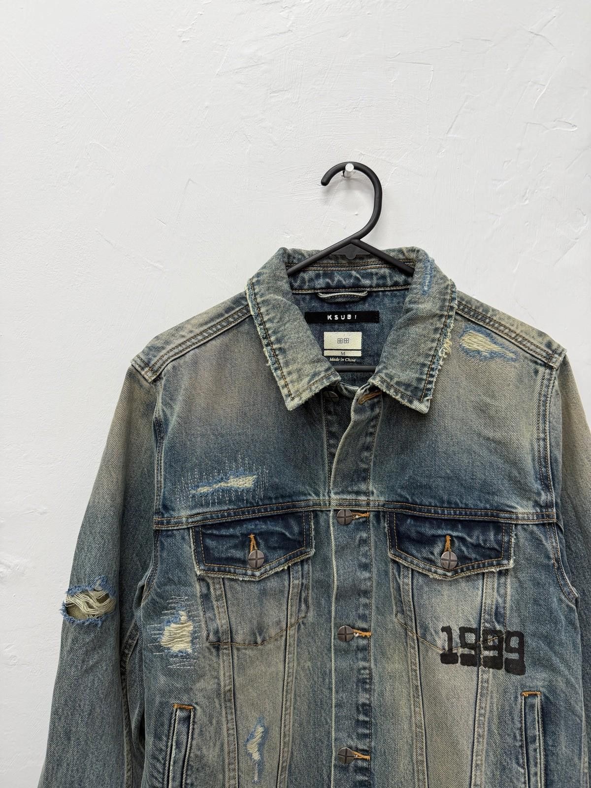 Ksubi new Ksubi mens classic jacket medium denim blue throw bak 2 Size US M / EU 48-50 / 2 - 2 Thumbnail
