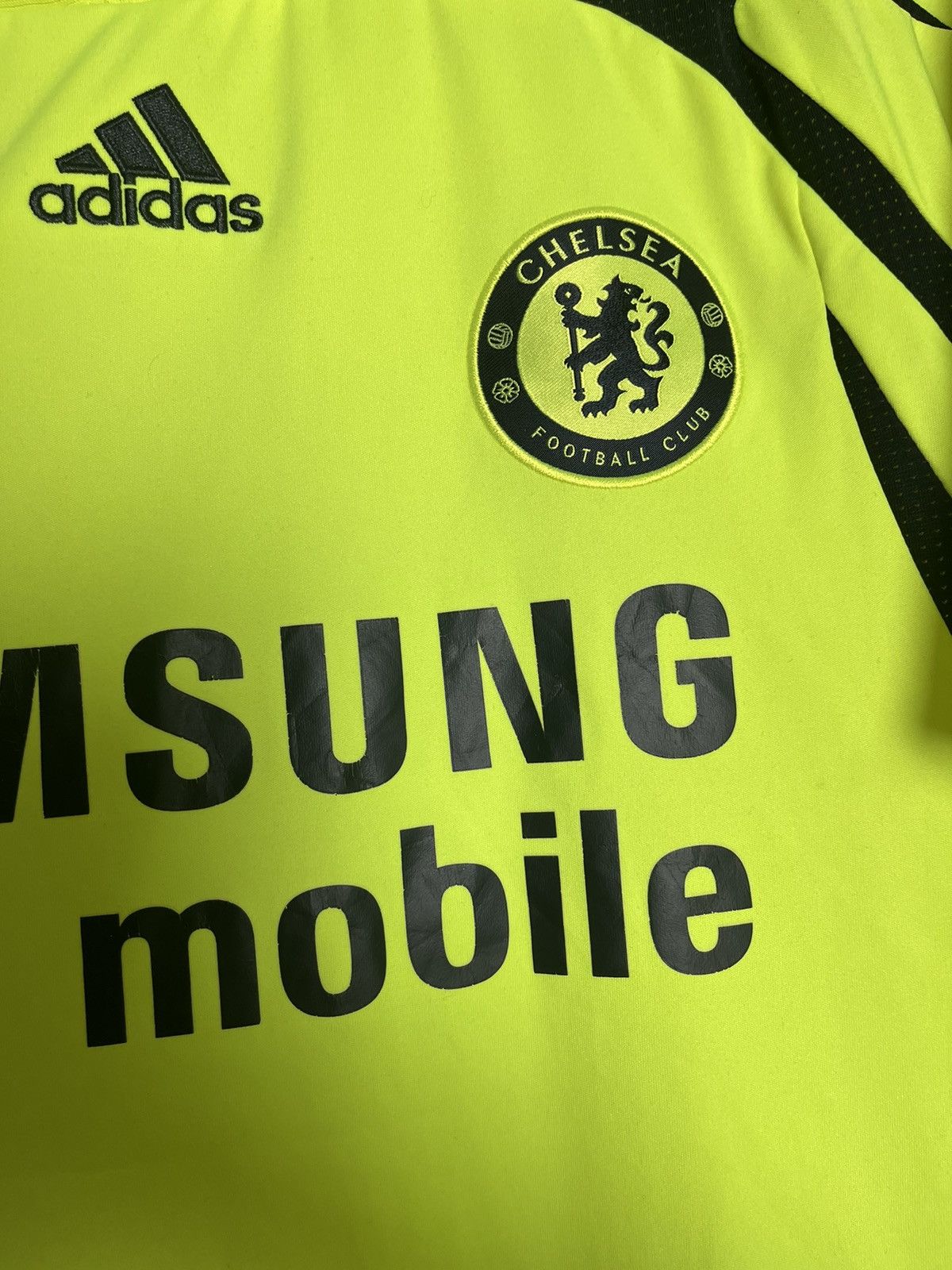 Vintage Adidas Chelsea 2007 soccer Jersey vintage Size US L / EU 52-54 / 3 - 4 Thumbnail