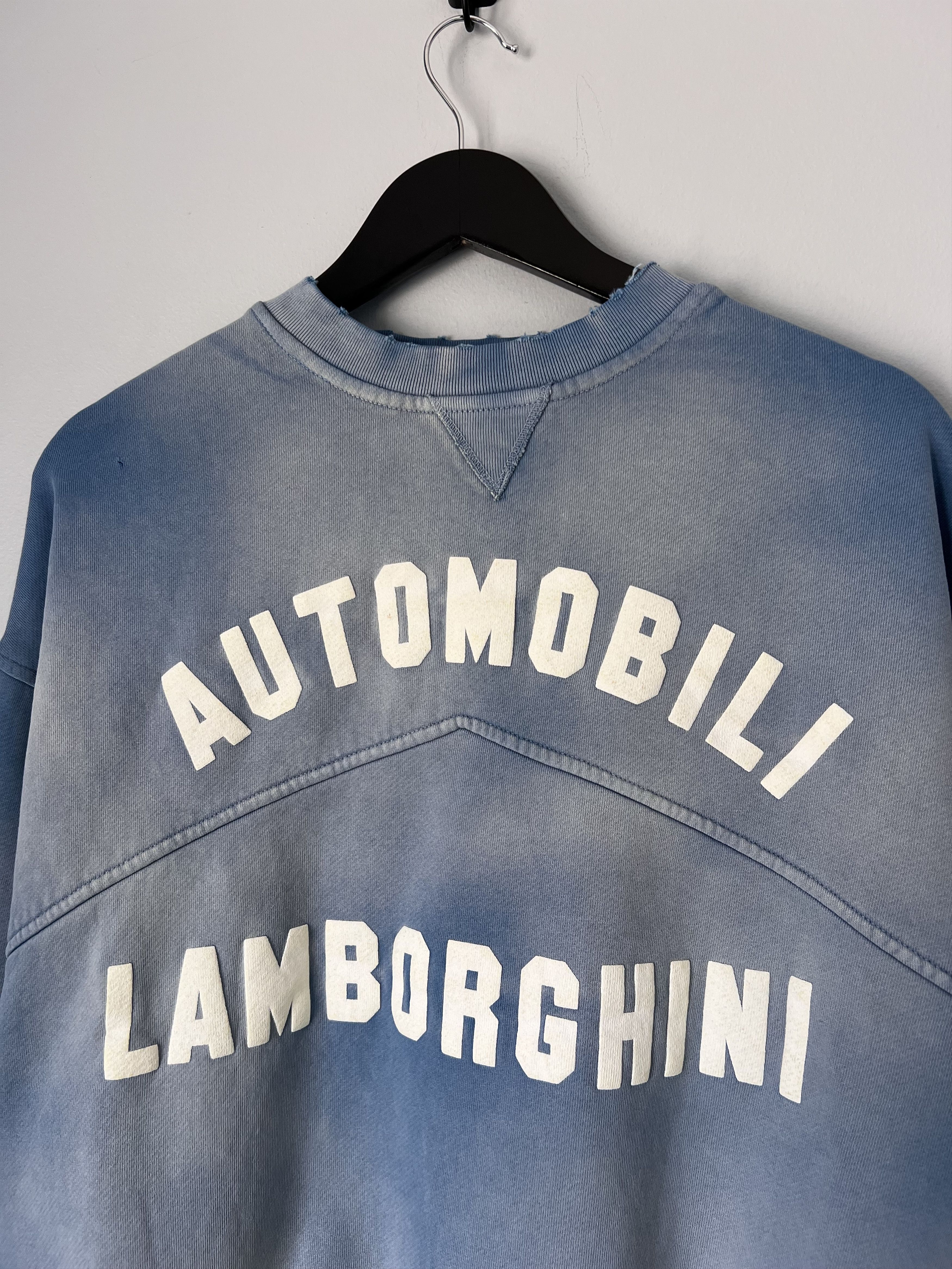 Lamborghini × Rhude Rhude Automobili Lamborghini Extended Rib Sweatshirt Size US M / EU 48-50 / 2 - 2 Thumbnail