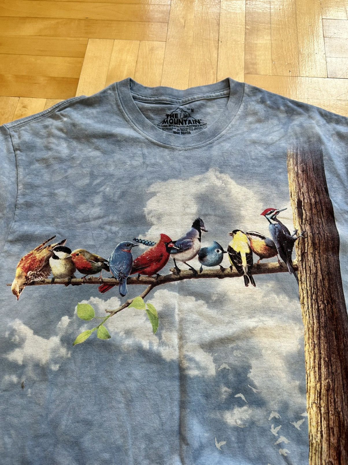 Vintage Beautiful Birds Tee Size US M / EU 48-50 / 2 - 2 Thumbnail