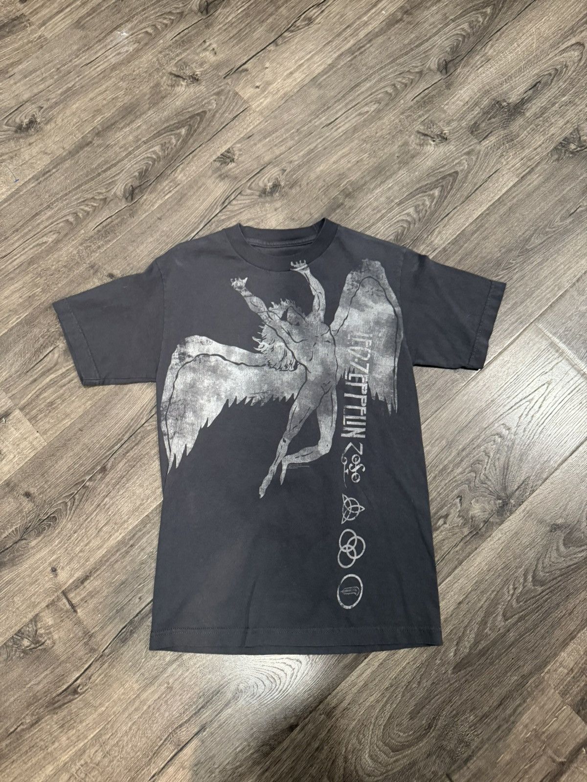 Led Zeppelin × Vintage Dark grey Led Zeppelin shortsleeve Size US S / EU 44-46 / 1 - 1 Thumbnail