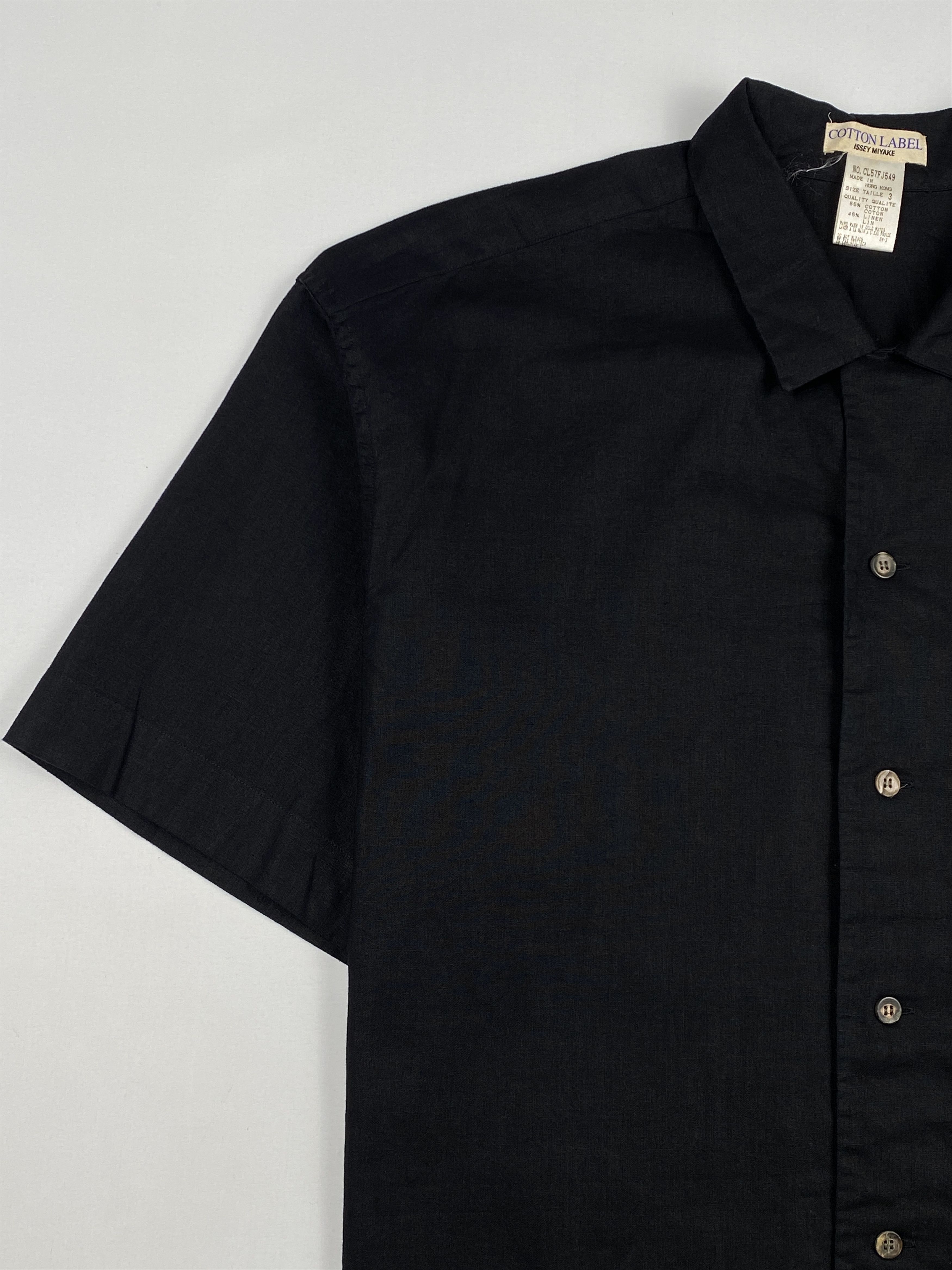 Issey Miyake Cotton Label Line Short Sleeves Polo Size US L / EU 52-54 / 3 - 6 Thumbnail