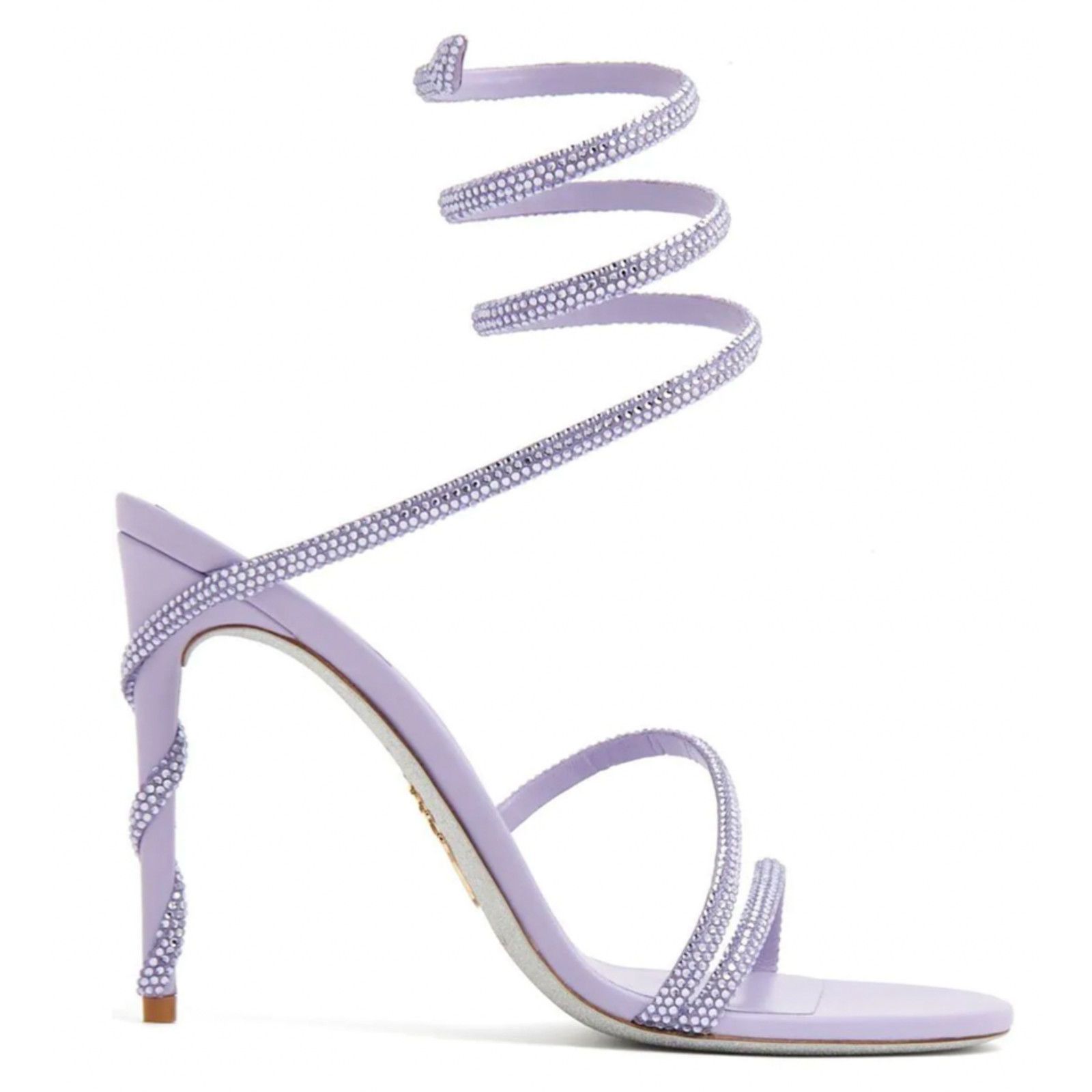 Margot Strass Ankle Wrap Strap Sandal Heel Pump 36