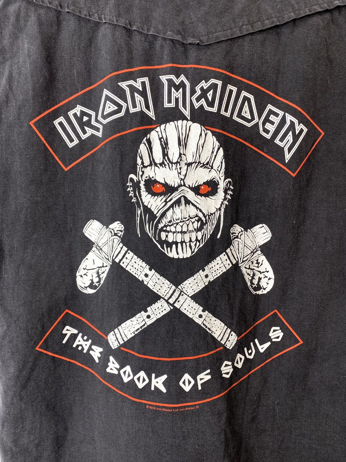 Band Tees Vintage Style Iron Maiden Jeans Vests T Shirt Y2K Size US M / EU 48-50 / 2 - 9 Thumbnail