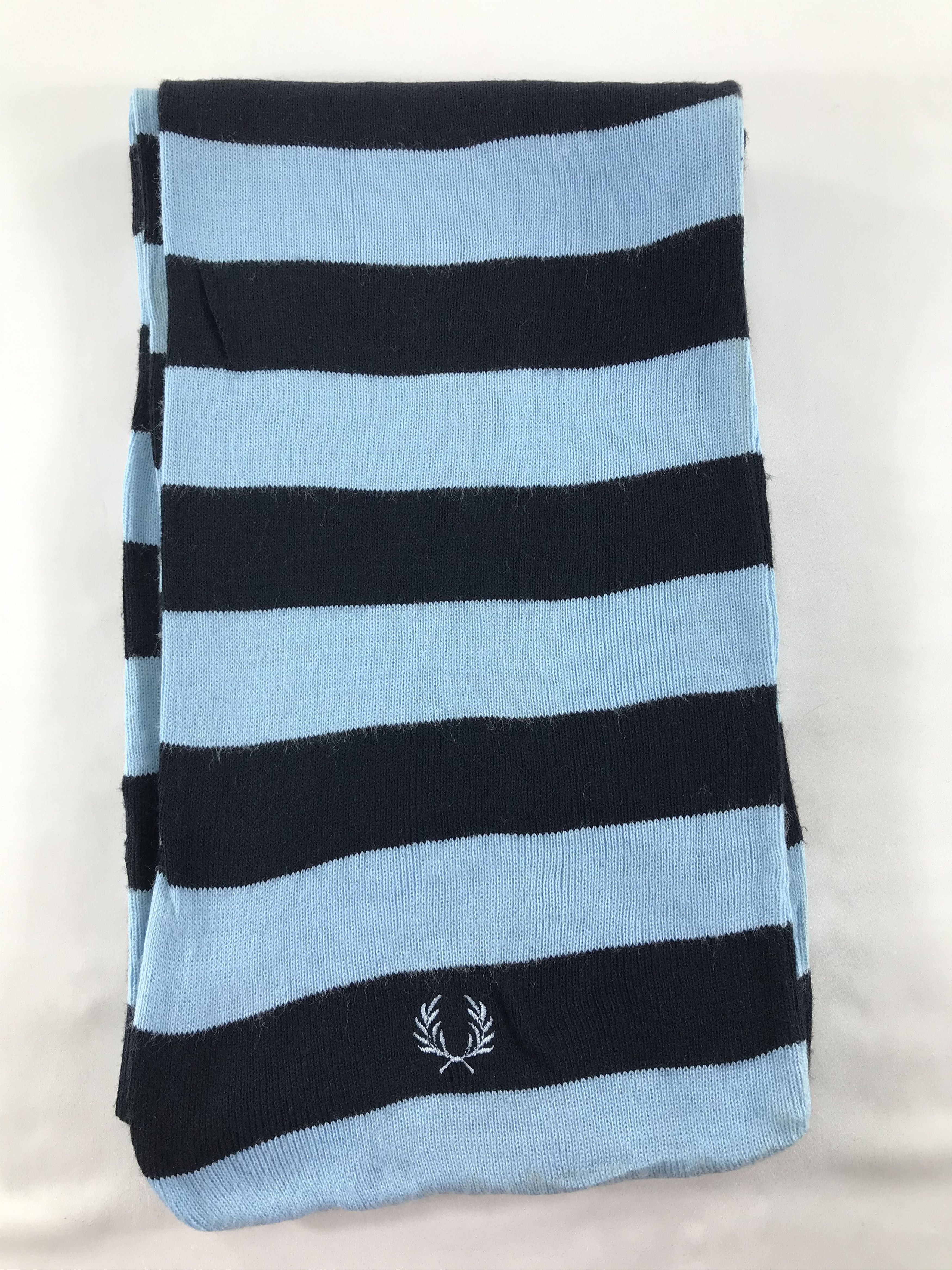 Fred Perry Vintage Fred Perry Scarf/Muffler/Neckwear MF1607 Size ONE SIZE - 2 Thumbnail