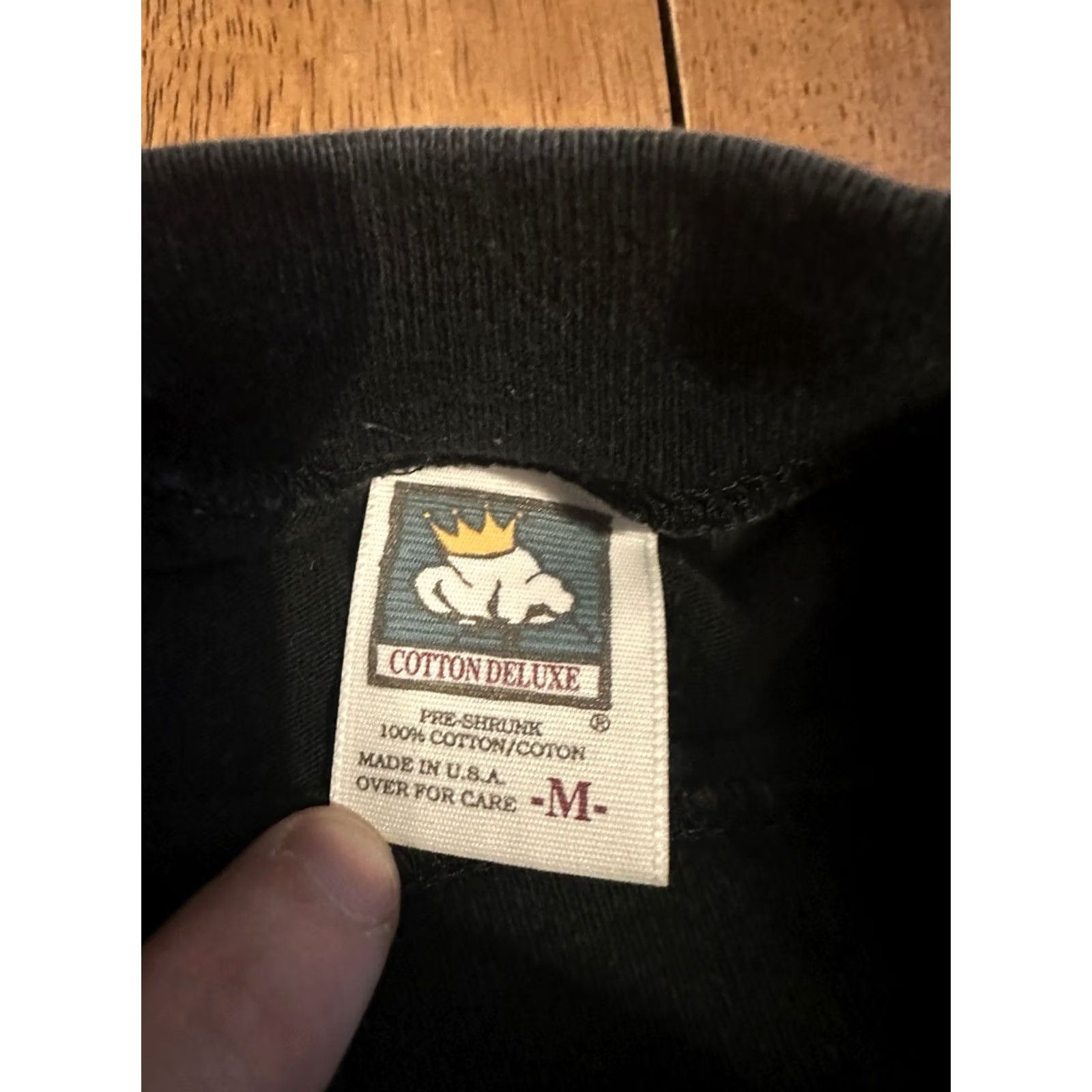 Vintage VINTAGE Alabama Theatre Staff T Shirt M Black 90s Long Sleeve Size US M / EU 48-50 / 2 - 4 Thumbnail