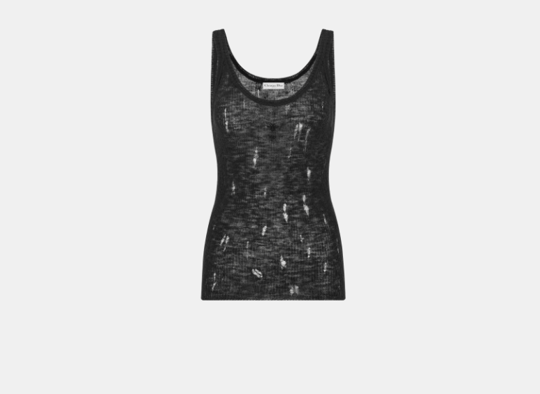 Dior o1w1db10725 424T08 Tank Top in Black Size XL / US 12-14 / IT 48-50 - 1 Thumbnail