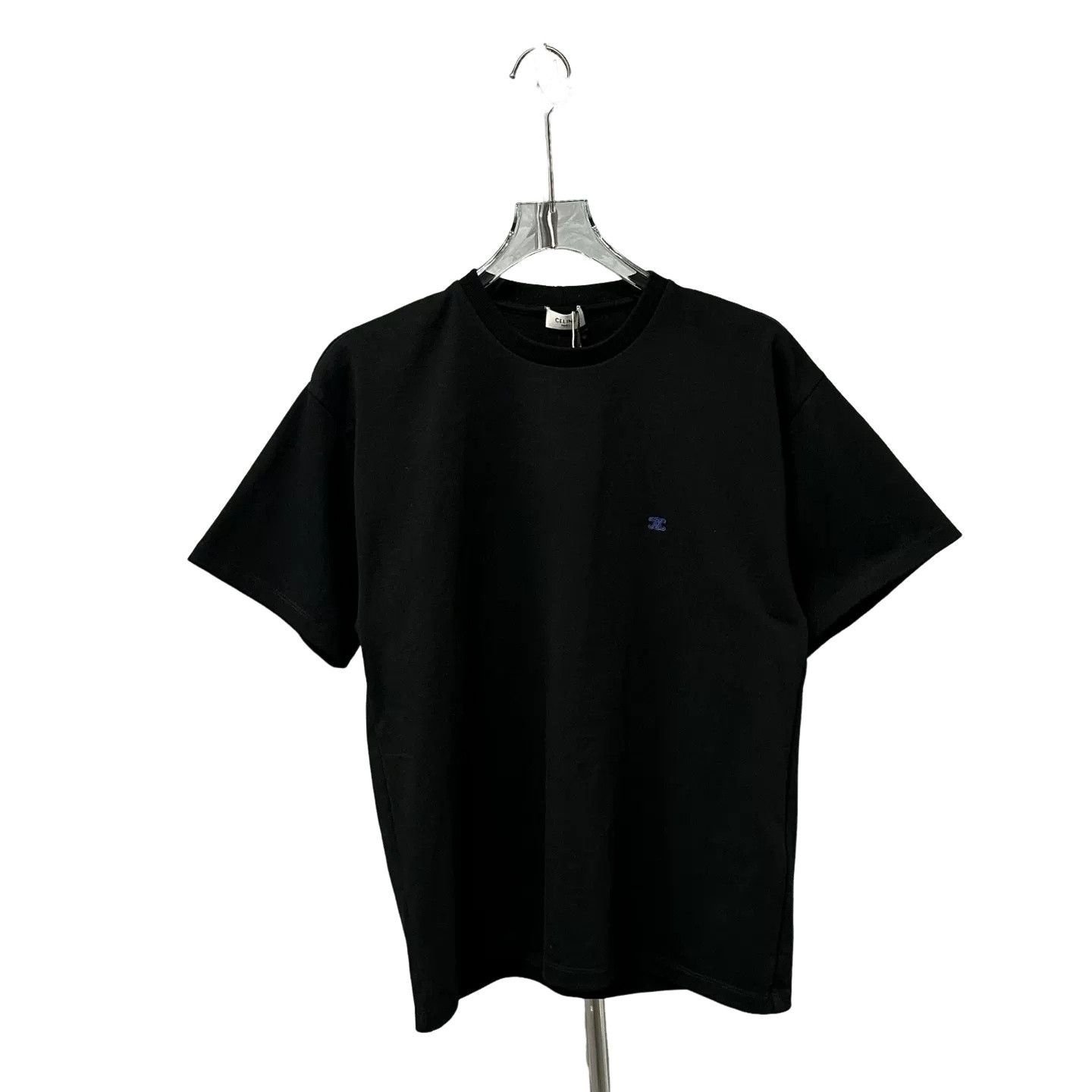 Celine Celine Triomphe Logo Embroidery T-Shirt S Size US S / EU 44-46 / 1 - 1 Thumbnail
