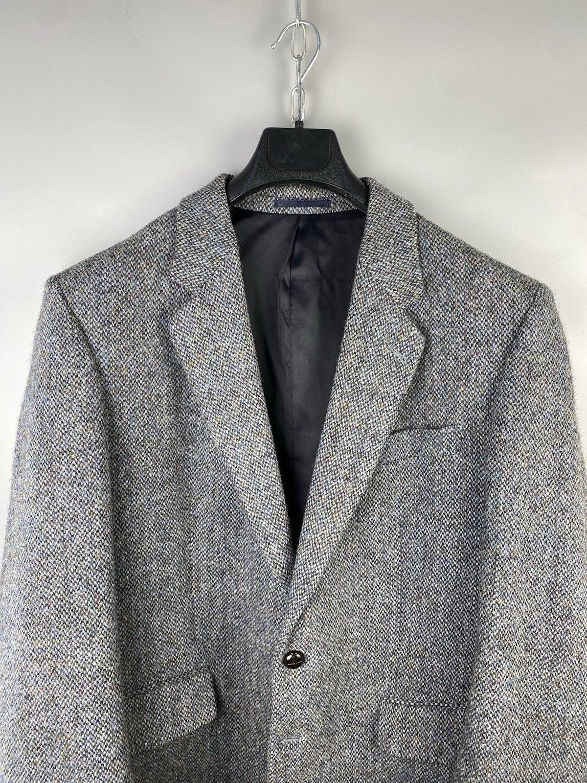 Harris Tweed Vintage Harris Tweed Pure Wool Blazer Jacket Size 42L - 3 Thumbnail