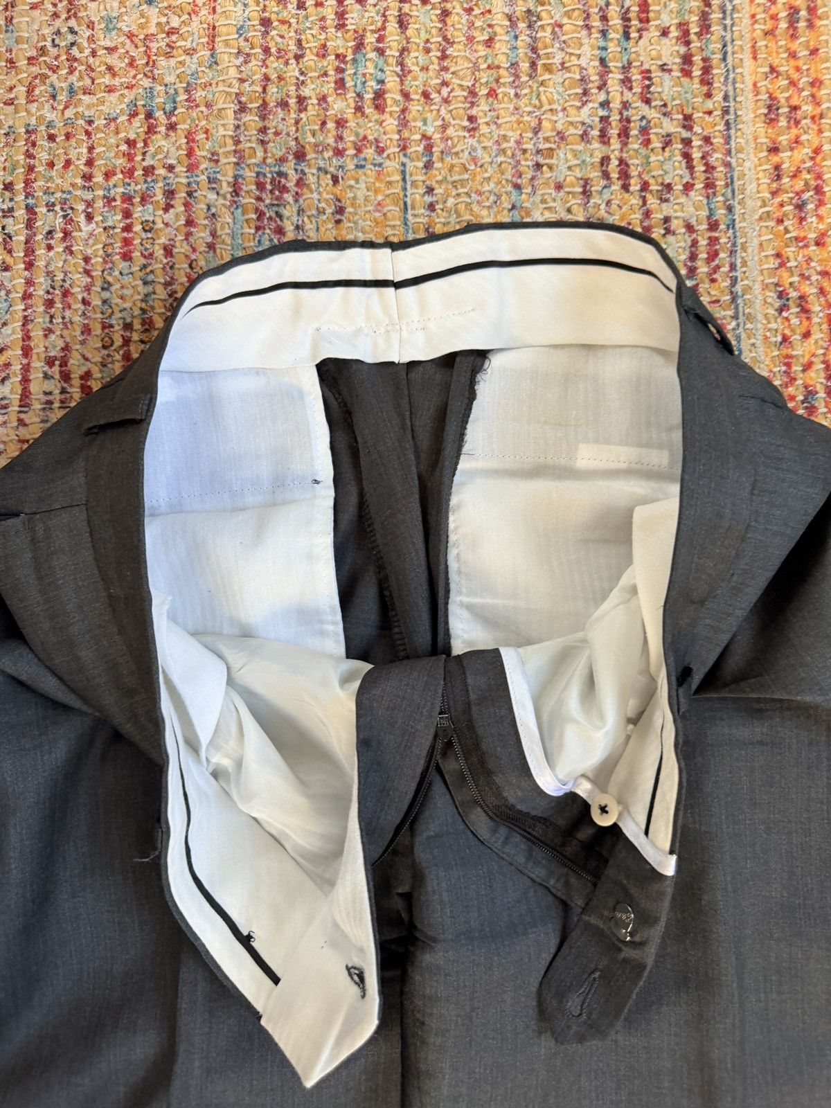 Ermenegildo Zegna Ermenegildo Zegna Grey Suit Size 42R - 10 Thumbnail