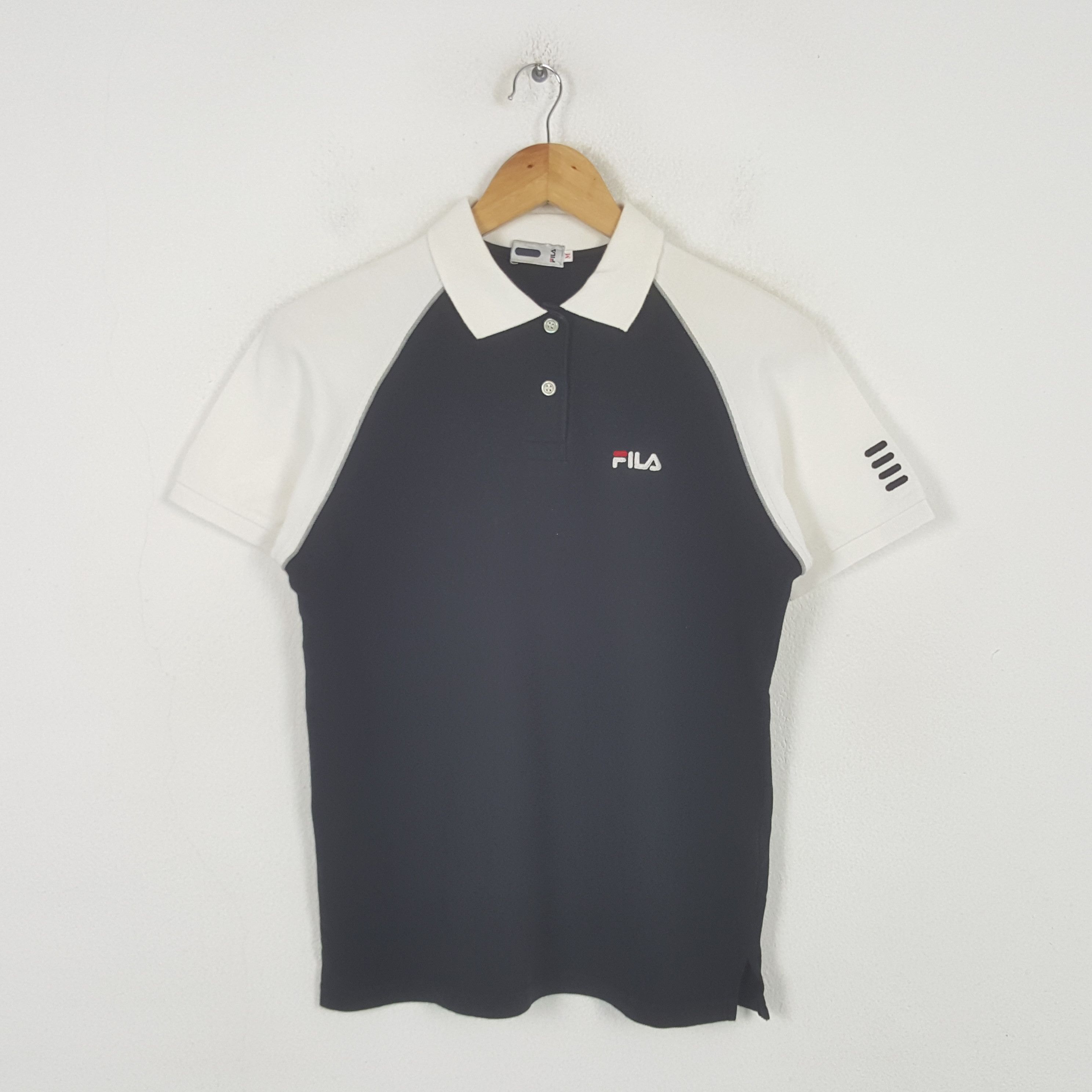 Fila Vintage Fila Sport Tennis Style Logo Polos RR22 Size US S / EU 44-46 / 1 - 1 Thumbnail