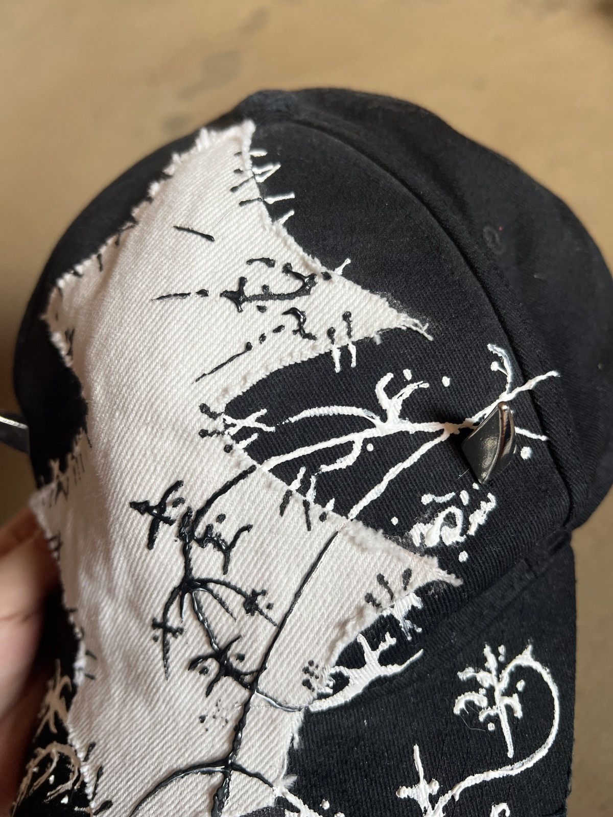 Other Distressed vintage cap custom made opium hat Size ONE SIZE - 3 Thumbnail