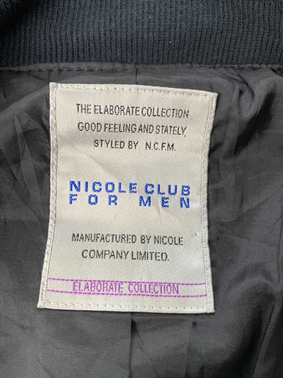 Nicole Club 2000s Nicole club for men Bikers Jacket Size US M / EU 48-50 / 2 - 7 Thumbnail