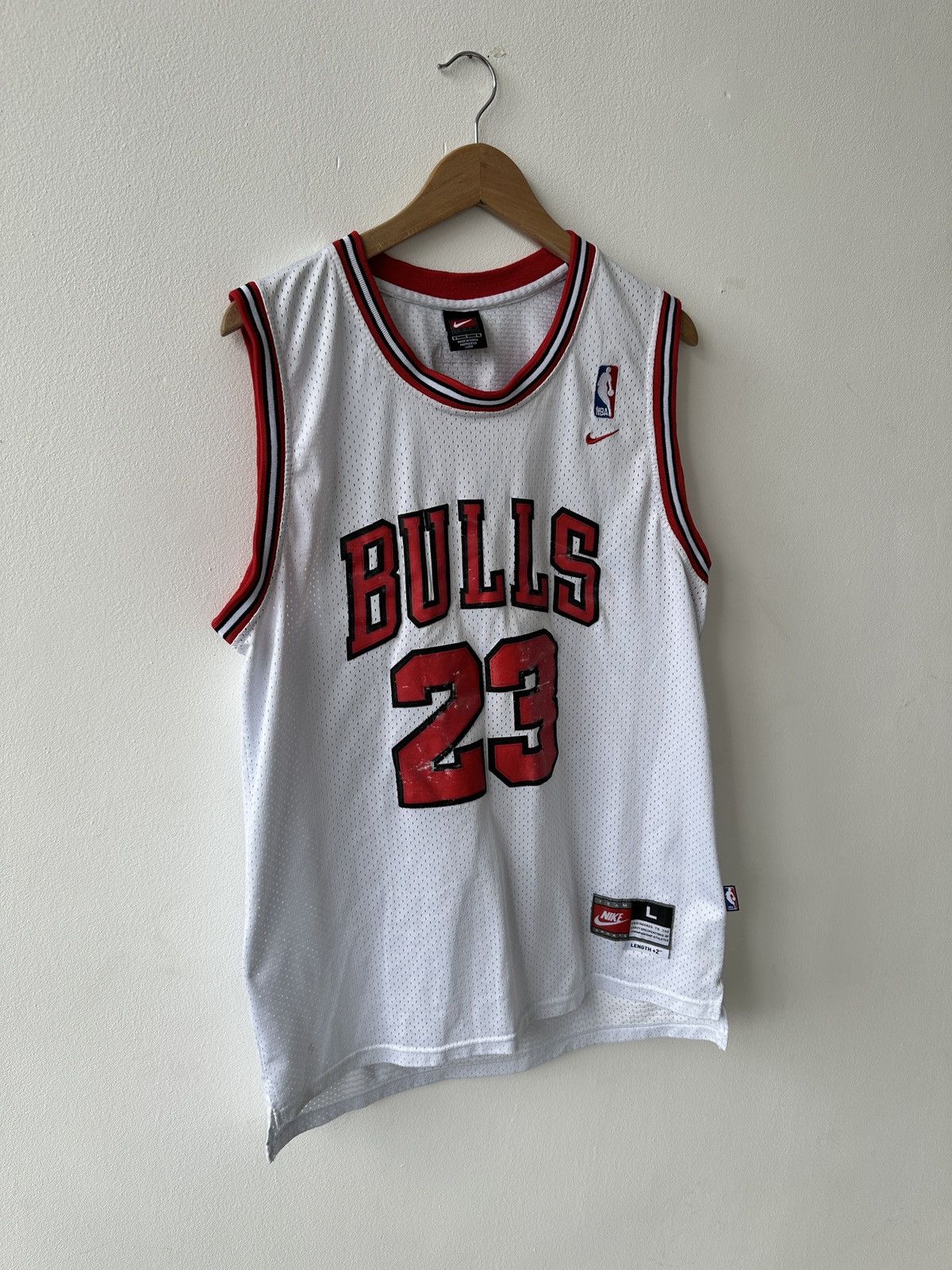 NBA × Nike Nike Michael Jordan #23 1984 Chicago Bulls NBA Jersey Size US L / EU 52-54 / 3 - 2 Thumbnail