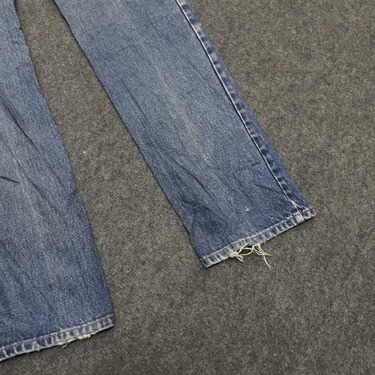 Lee × Vintage Vintage 1960s Lee Riders Jeans Talon 42 Zipper Single Stitch Size US 27 - 8 Thumbnail