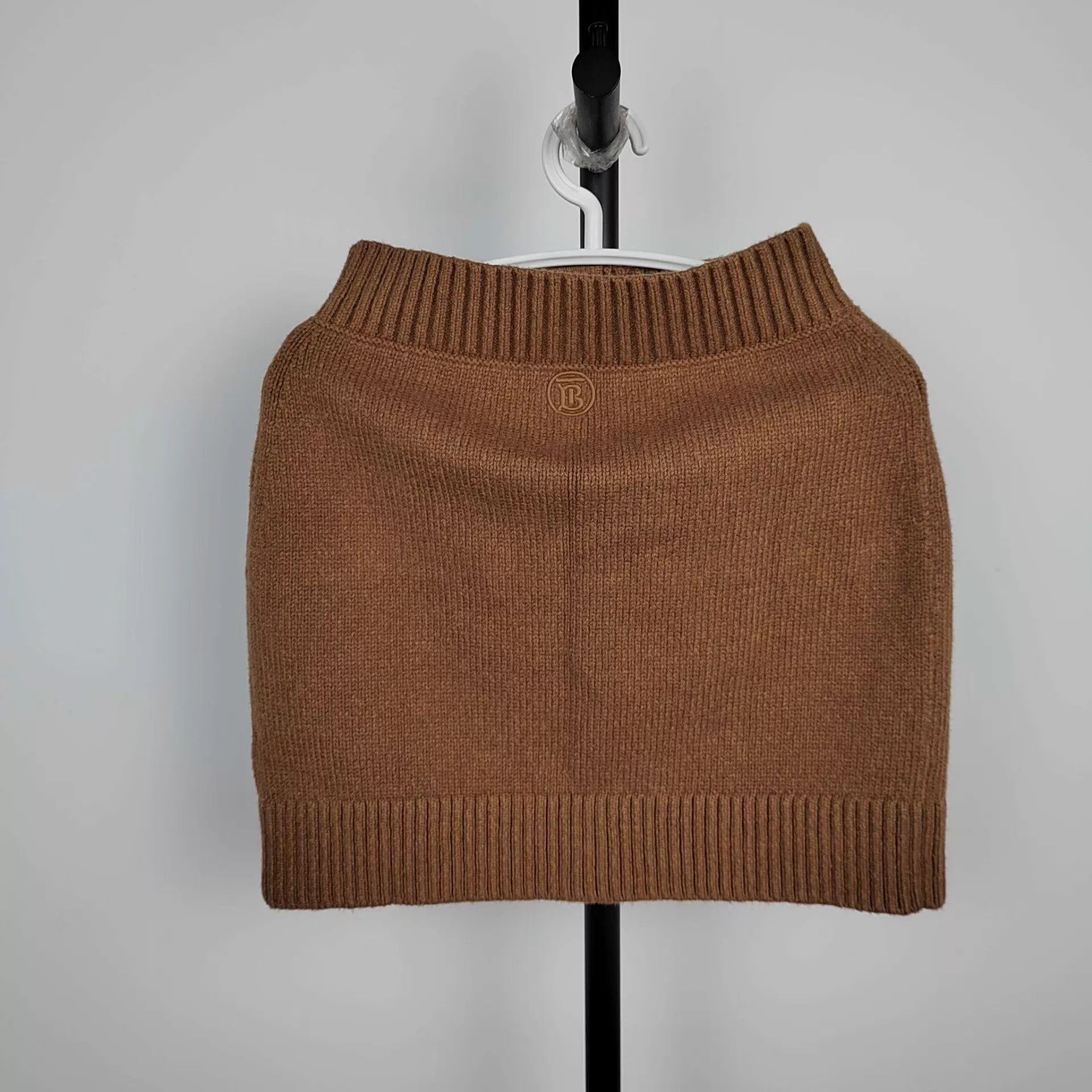 Burberry Burberry 98 New Khaki Nylon Knit M Skirt Size 27" / US 4 / IT 40 - 2 Thumbnail