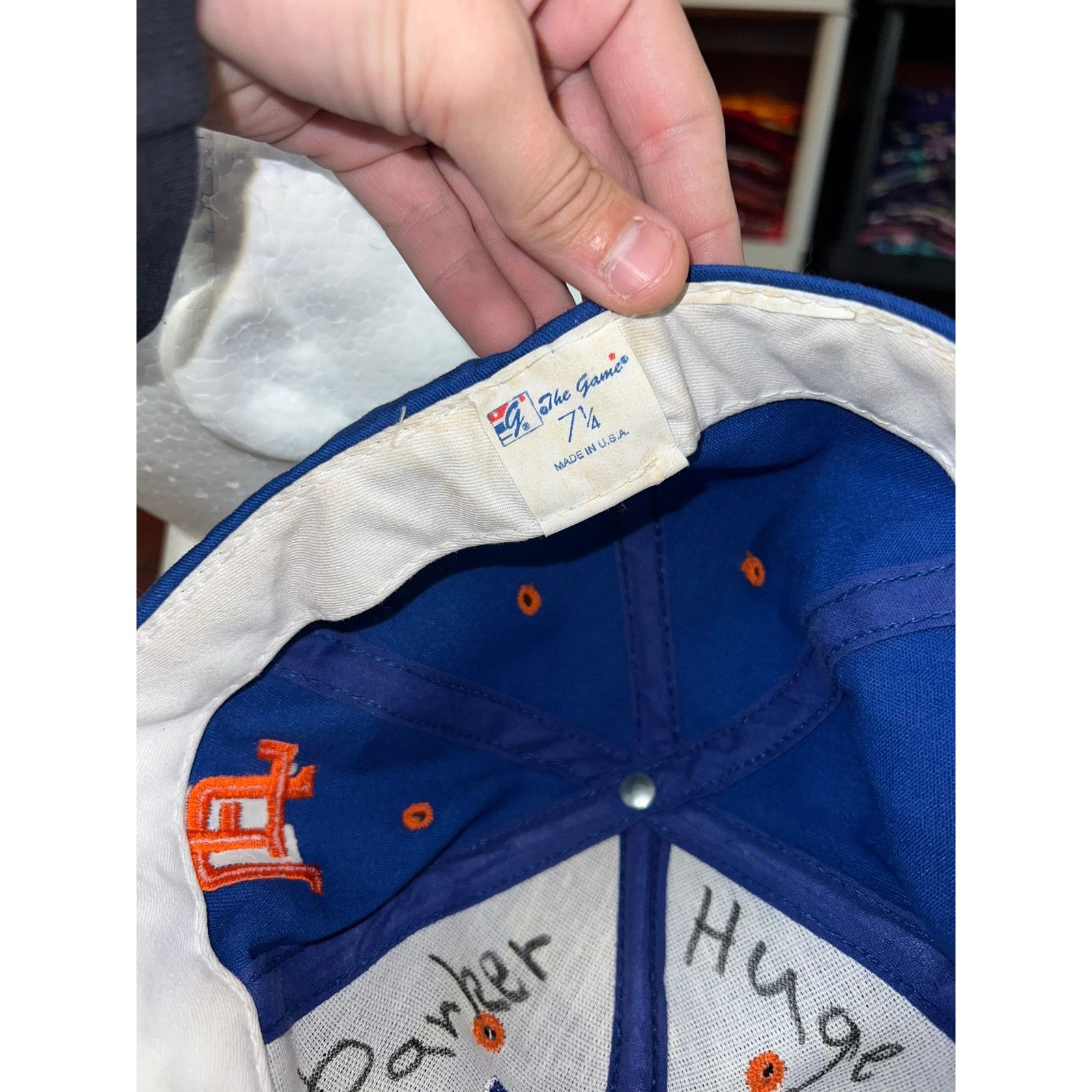 The Game Vintage Florida Gators Hat University Fitted The Game 7 1/4 Size ONE SIZE - 9 Thumbnail