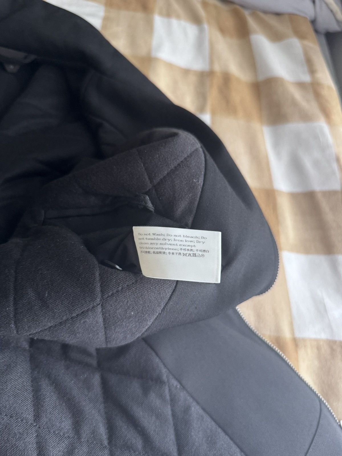 Other Common Divisor Furano Padded Wool Jacket Black Size Small Size US S / EU 44-46 / 1 - 7 Thumbnail