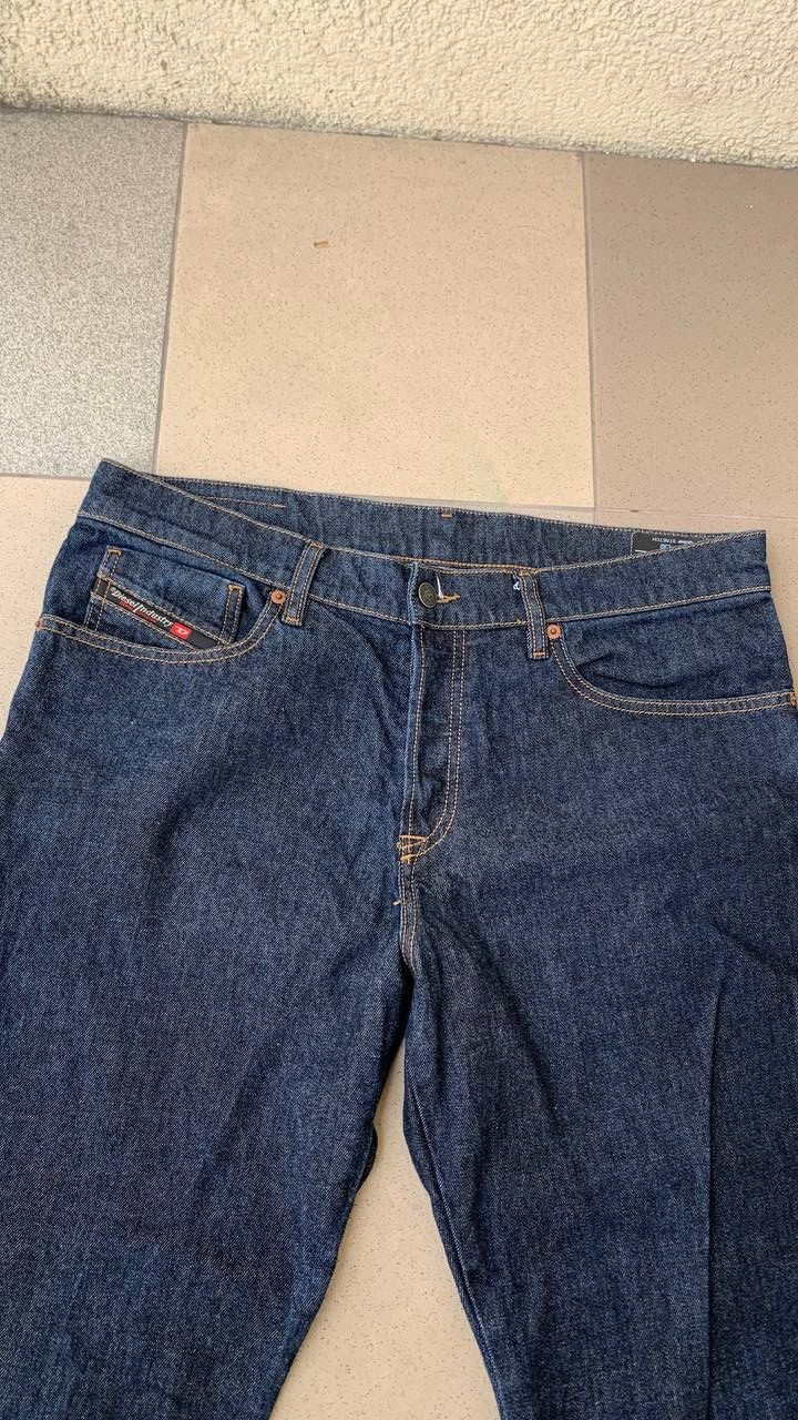 Diesel × Japanese Brand Vintage Diesel Jeans slim D-strukt Stretch Red Logo Size US 33 - 8 Thumbnail