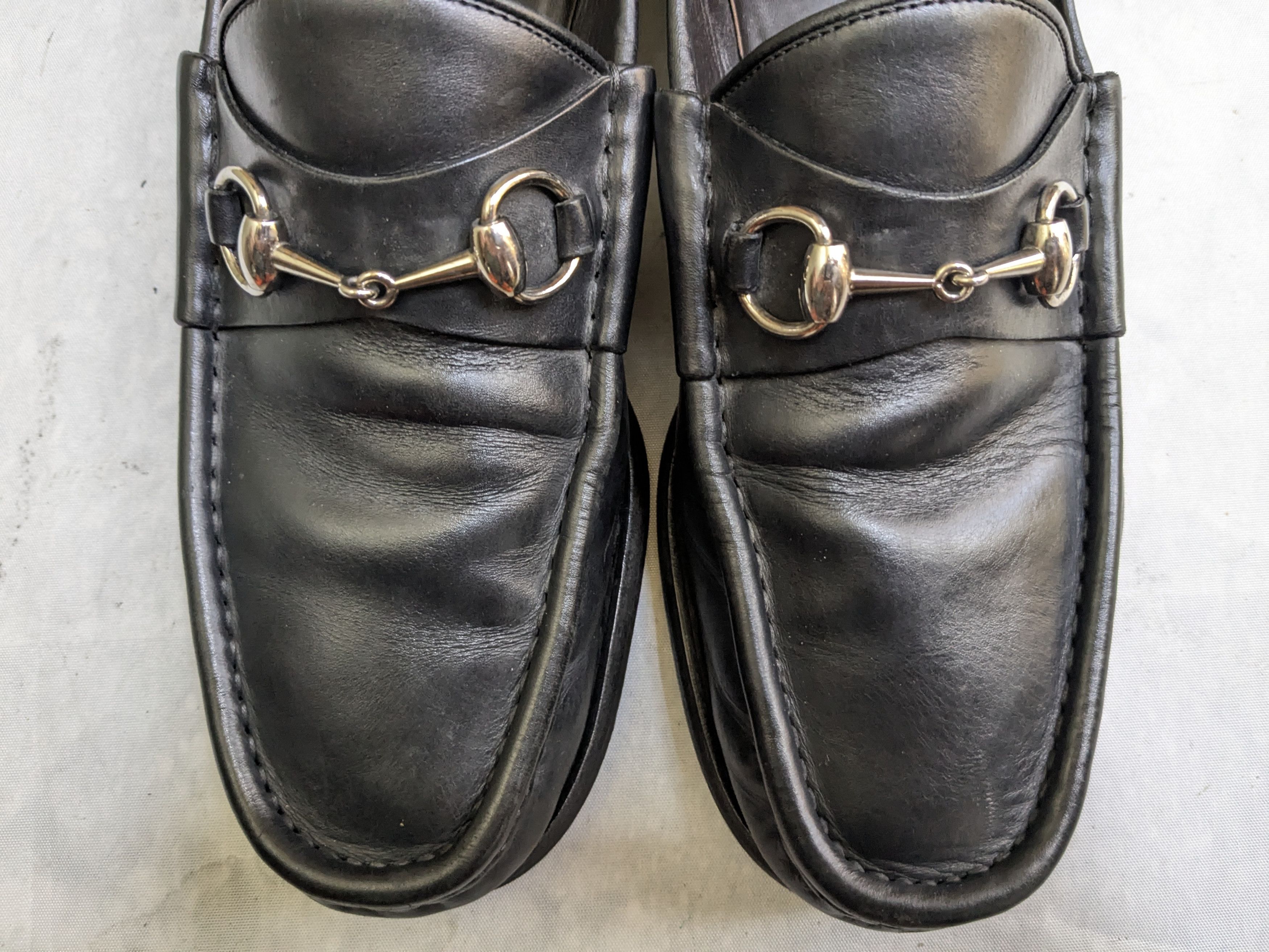 Gucci Gucci Horsebit Loafers Black 10.5 D Leather Snaffle Tom Ford Size US 10.5 / EU 43-44 - 4 Thumbnail