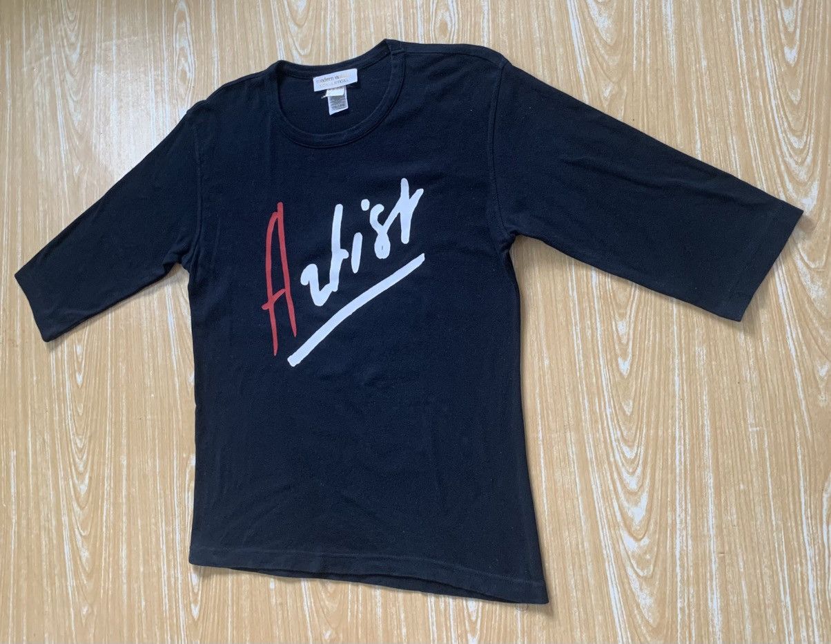Designer × Sonia Rykiel Sonia Rykiel Artist Modern Vintage 3 Quarter T Shirt Size M / US 6-8 / IT 42-44 - 5 Thumbnail
