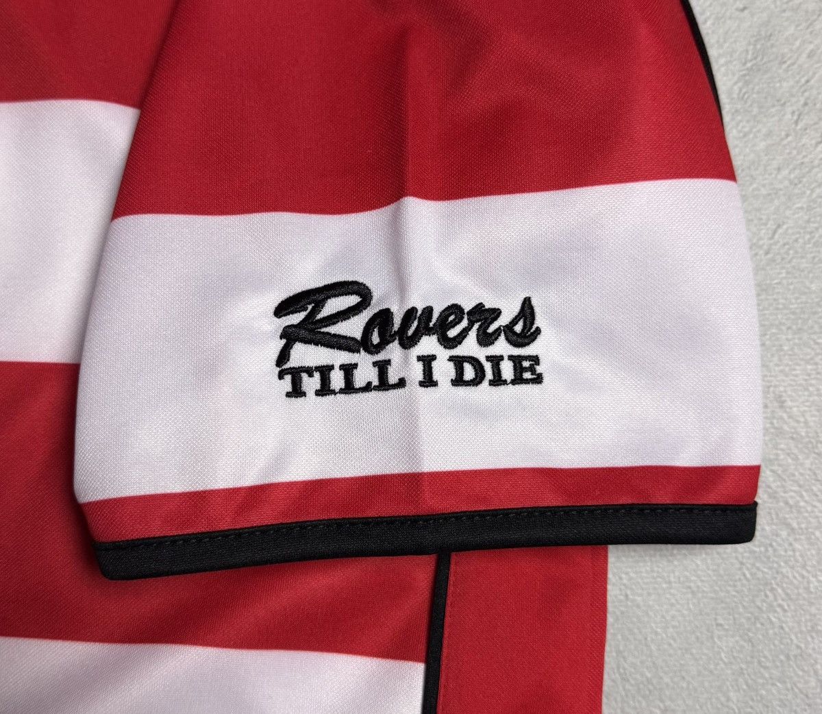 Vintage Doncaster Rovers 2008 2009 Home Shirt Soccer Jersey Vandanel Size US L / EU 52-54 / 3 - 13 Thumbnail
