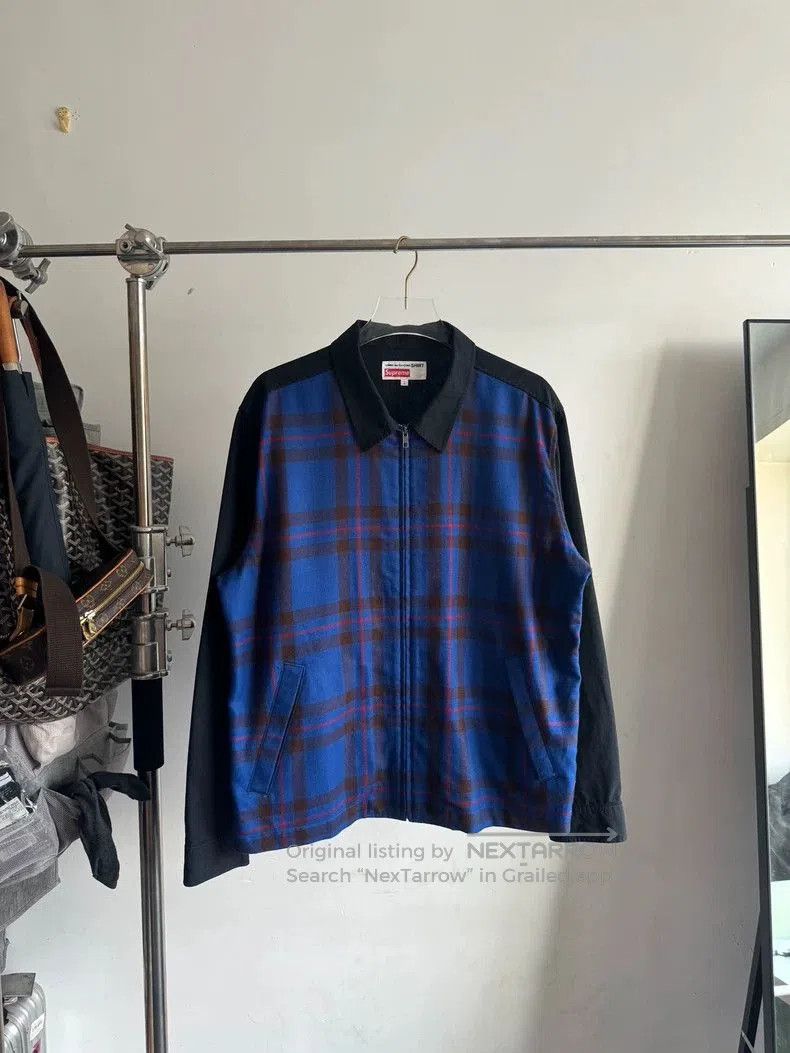 Comme des Garcons Supreme Cdg Check Paneled Jacket. Size US L / EU 52-54 / 3 - 1 Thumbnail