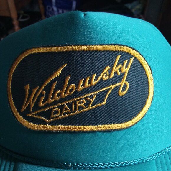 Other Deadstock Vintage Wildowsky Dairy Patch Snap Trucker Hat Cap Size ONE SIZE - 2 Thumbnail