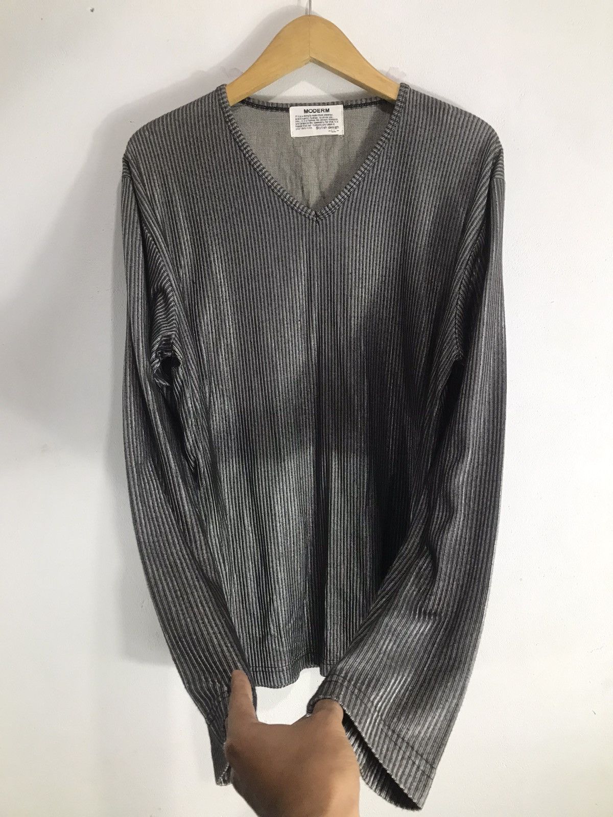 If Six Was Nine Gothic Silver Long sleeve Japanese brand Size US L / EU 52-54 / 3 - 4 Thumbnail
