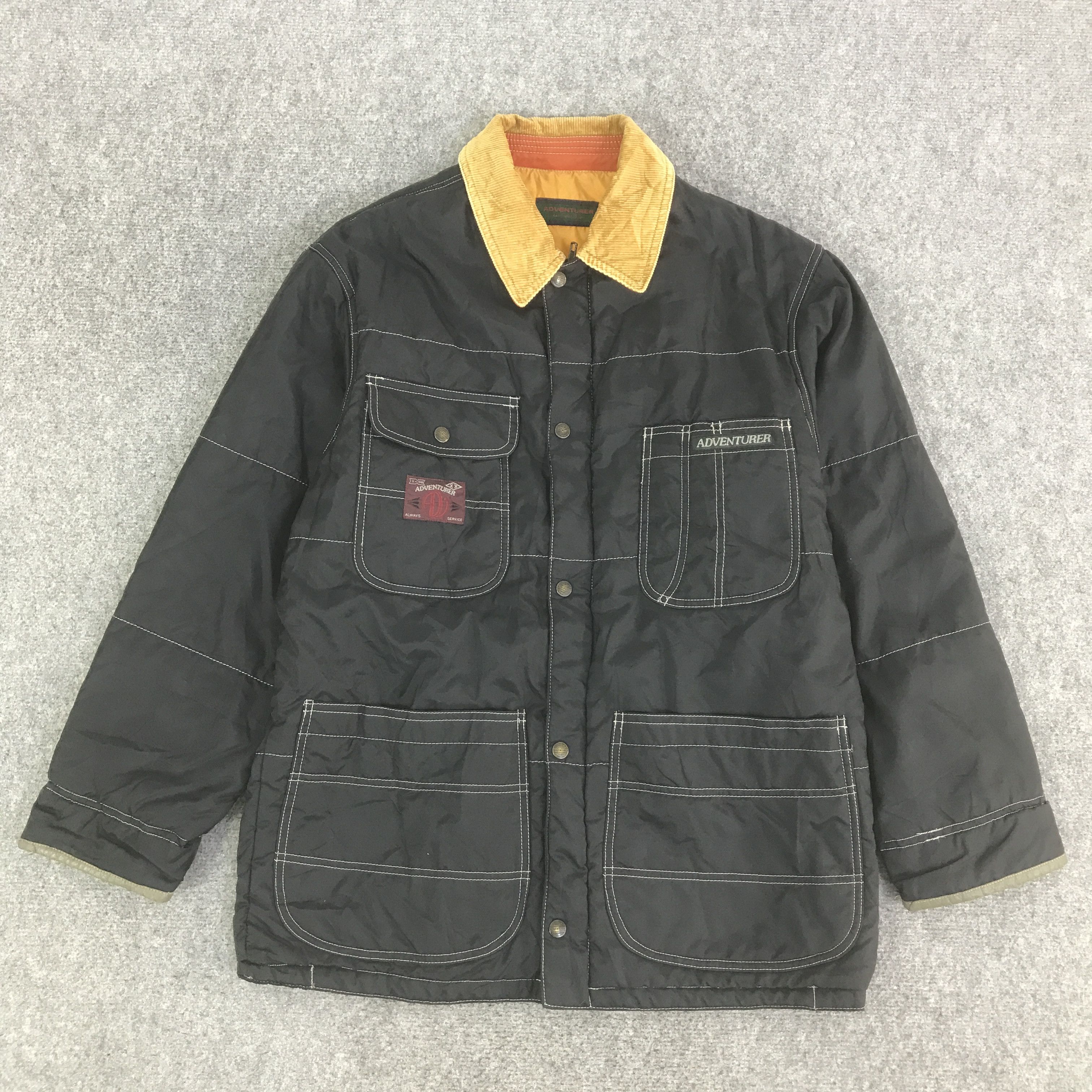 Japanese Brand ADVENTURER PARKAS JACKET K127B11 Size US M / EU 48-50 / 2 - 1 Thumbnail