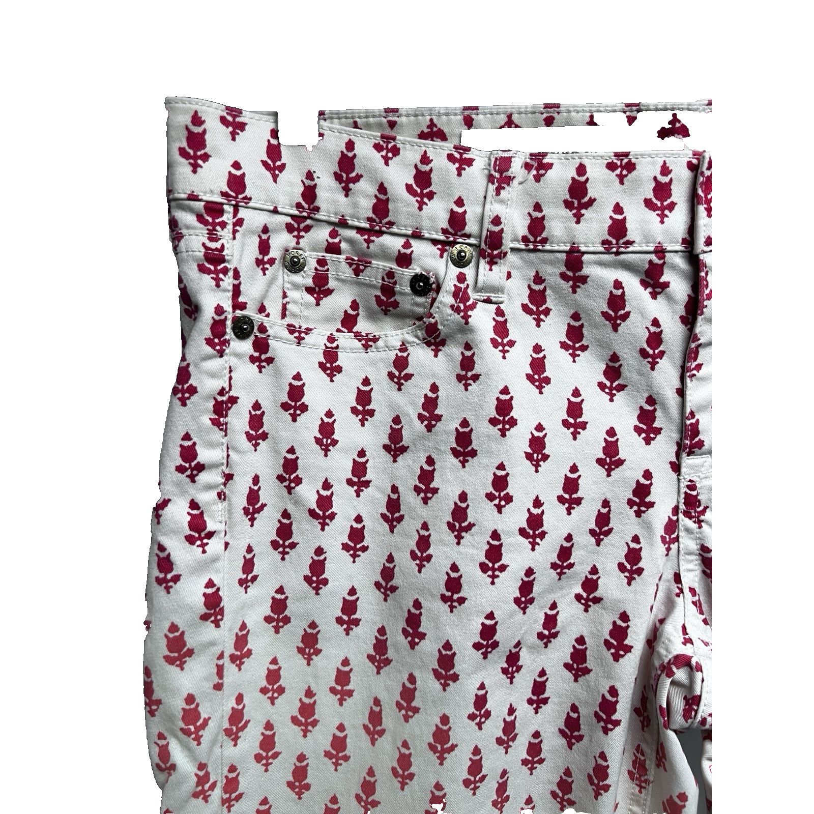 J.Crew J.Crew Cropped Matchstick Ankle Pants Pockets 30x24 Stretch Size 30" / US 8 / IT 44 - 4 Thumbnail