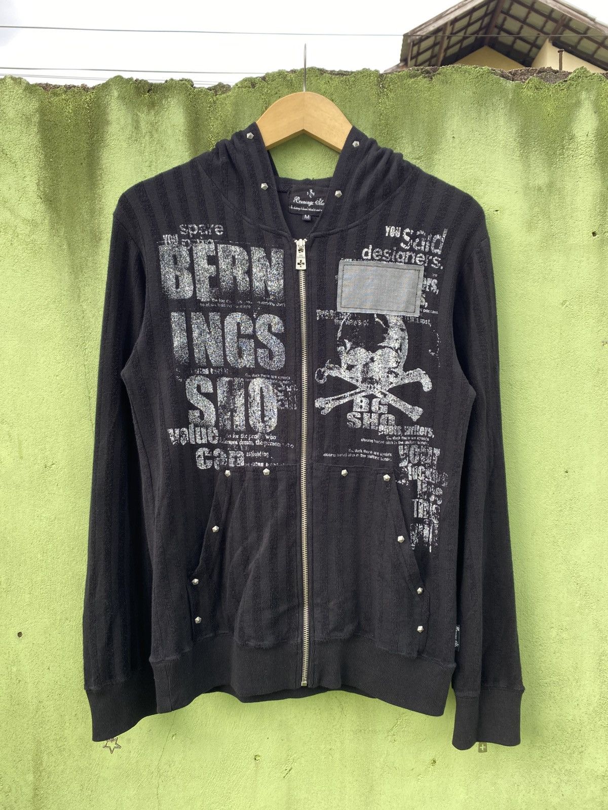 BERNINGS SHO Bernings Sho Dark Luxury Style Avant Garde Studded Punk Goth Size US M / EU 48-50 / 2 - 1 Thumbnail
