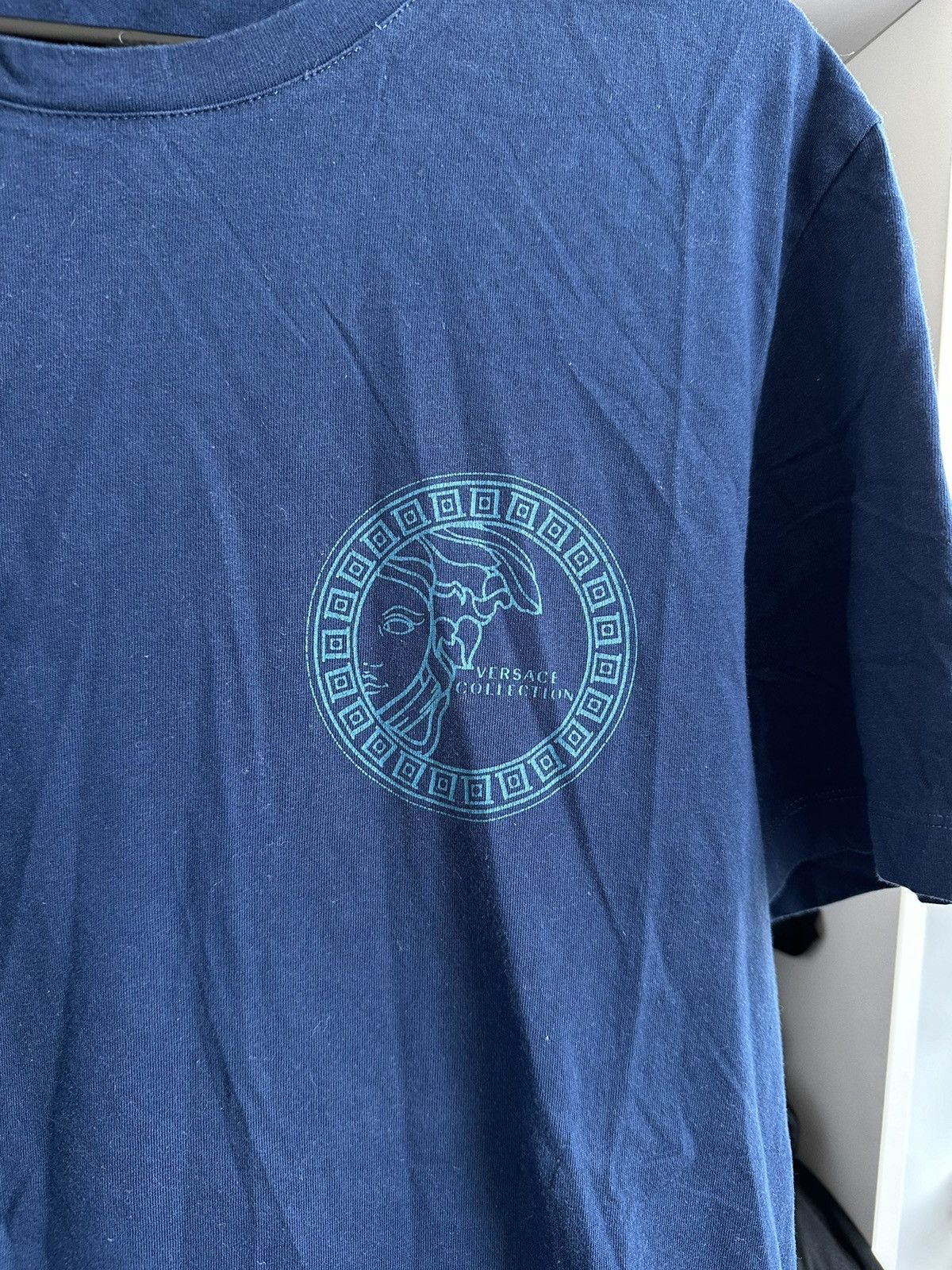 Versace 🔥VERSACE COLLECTION BIG MEDUZA LOGO T-SHIRT🔥 Size US L / EU 52-54 / 3 - 4 Thumbnail