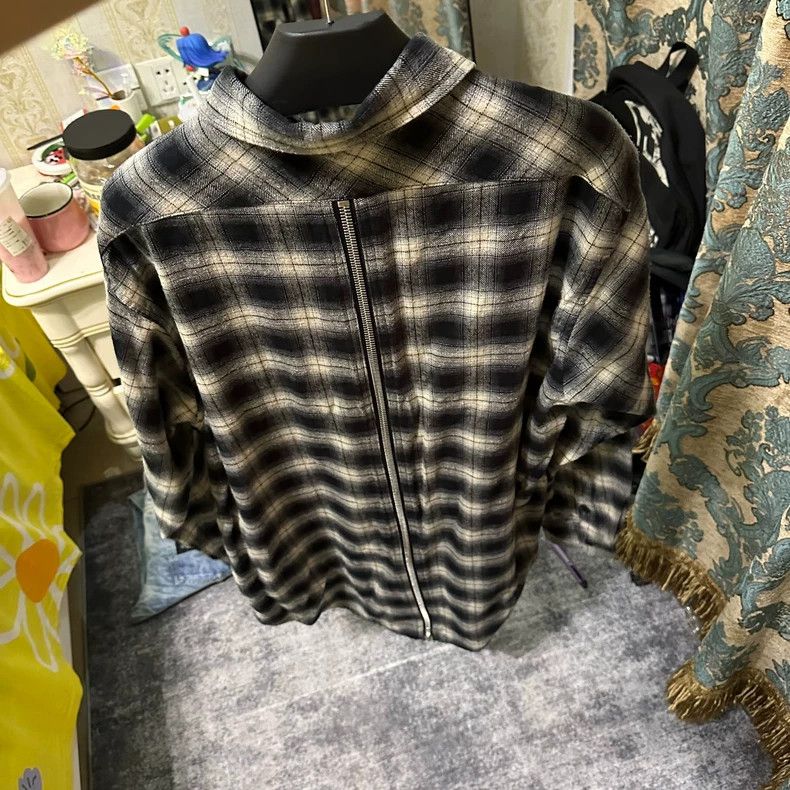 Fear of God Fear of God Black and white plaid shirt Size US XL / EU 56 / 4 - 2 Thumbnail