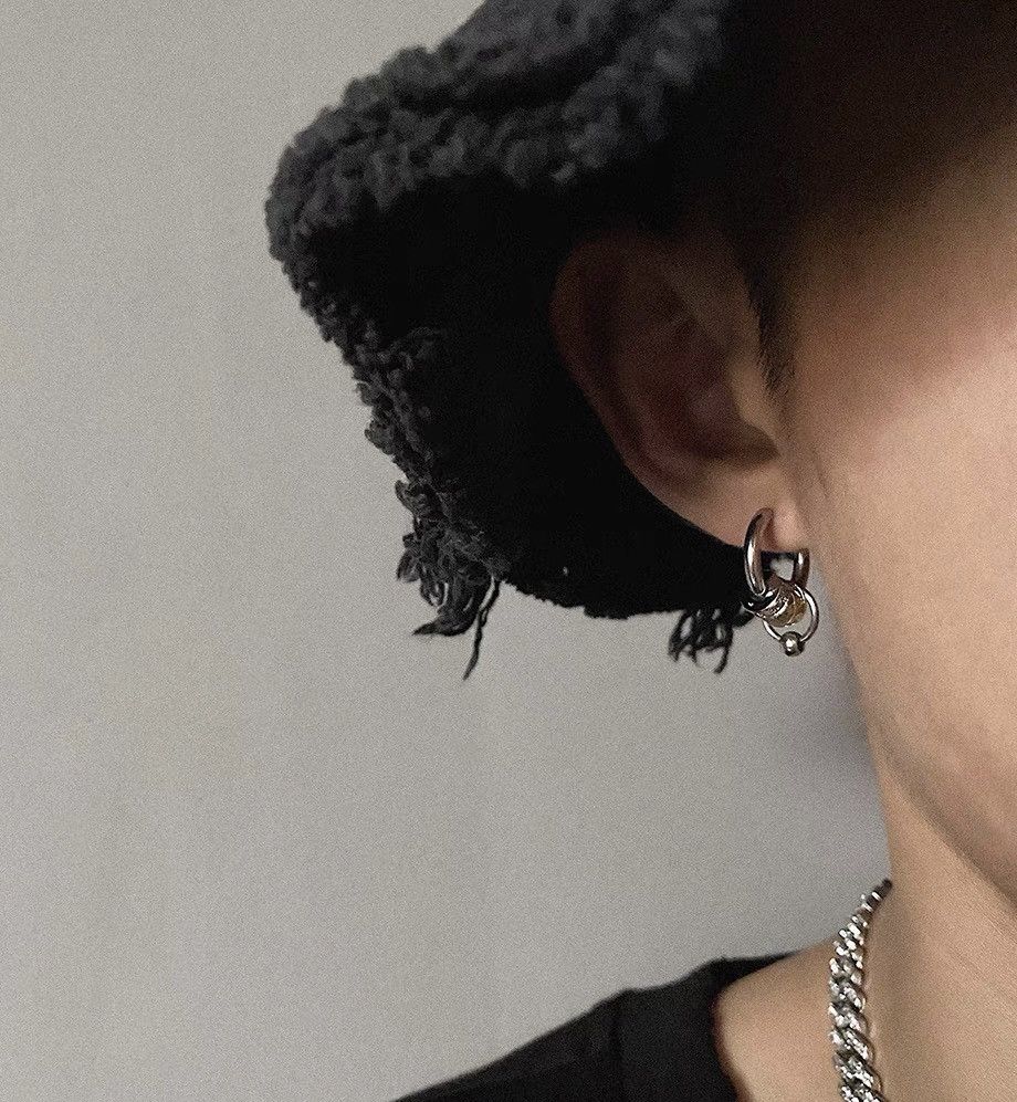 Designer × Vintage Retro punk earrings Size ONE SIZE - 2 Thumbnail