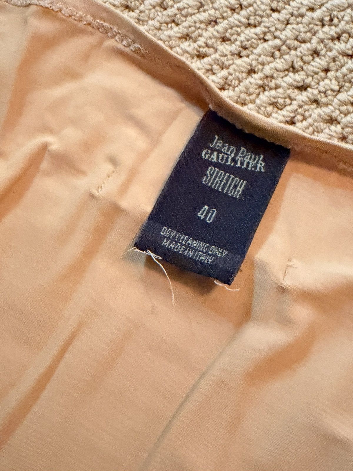 Jean Paul Gaultier Nude dress Size M / US 6-8 / IT 42-44 - 2 Thumbnail