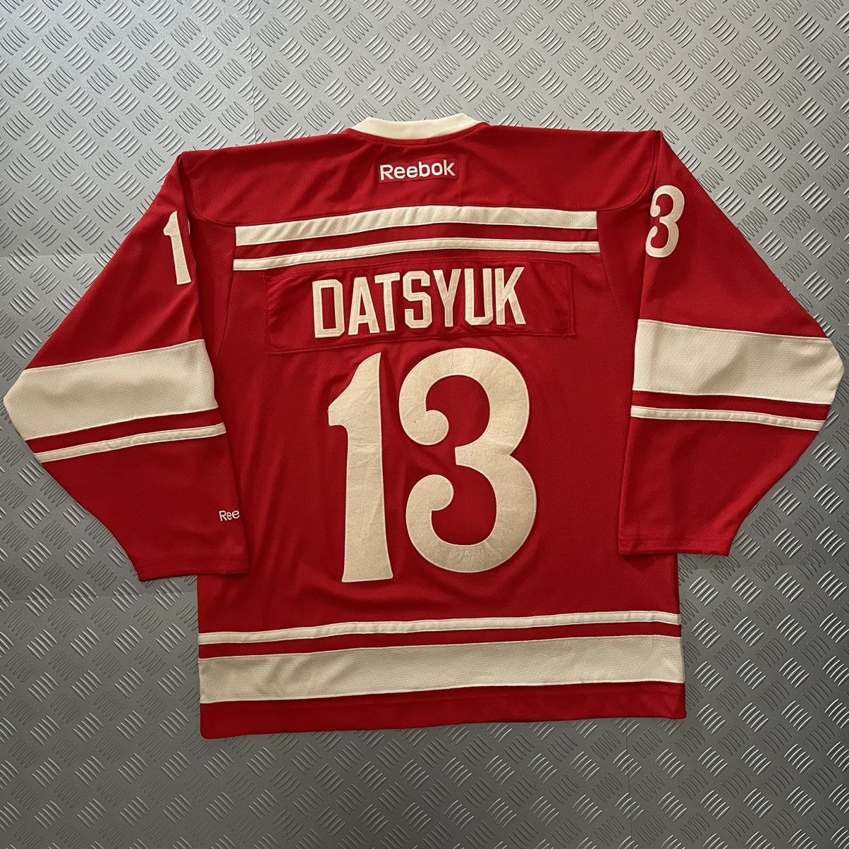 NHL × Reebok Reebok Detroit Redwings #13 Pavel Datsyuk Jersey ☄️ Size US L / EU 52-54 / 3 - 13 Thumbnail