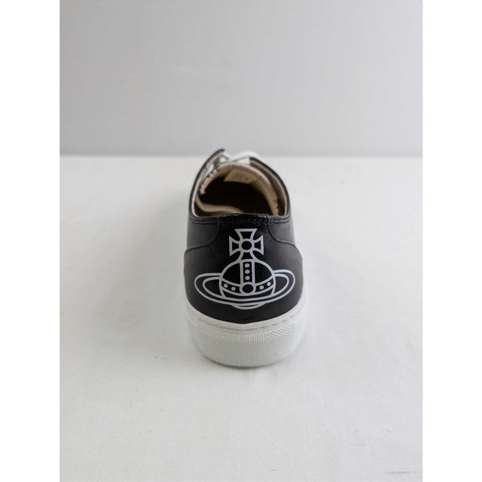 Vivienne Westwood o1rshd1 Plimsoll High Top Eco Leather Sneakers in Black Size US 10 / EU 43 - 17 Thumbnail