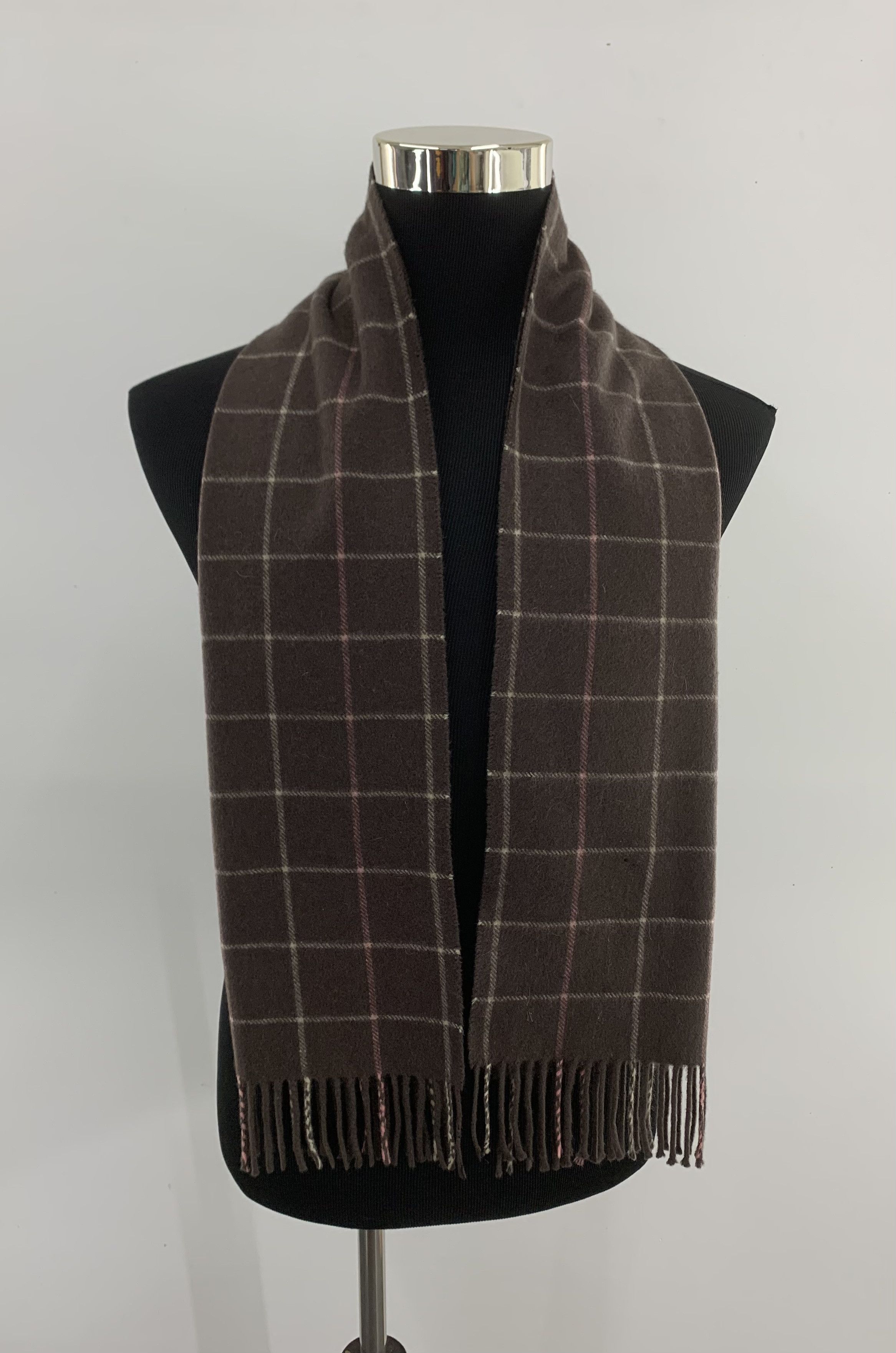 Burberry Burberrys Scarf Cashmere Muffler Neck Wrap BL1006 Size ONE SIZE - 1 Thumbnail