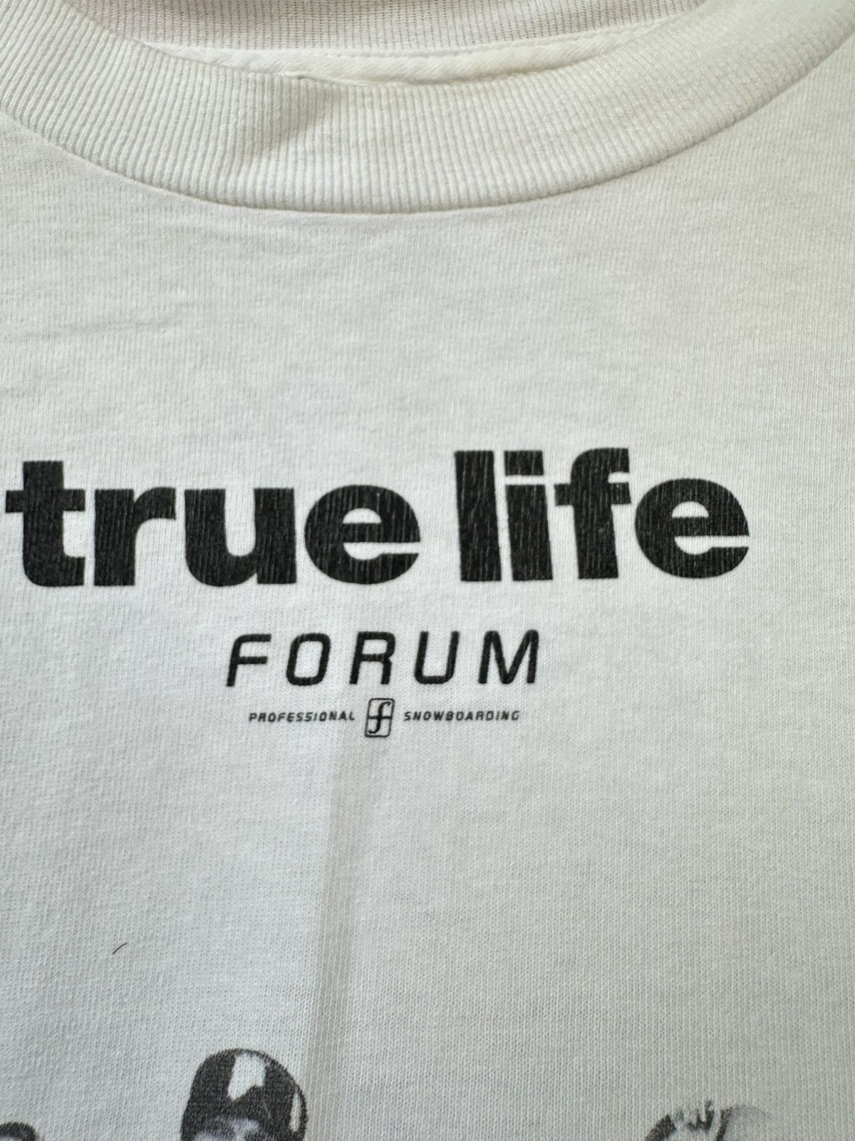 Vintage RARE Vintage True Life Forum Snowboarding By Mack Dawg Tee Size US M / EU 48-50 / 2 - 8 Thumbnail