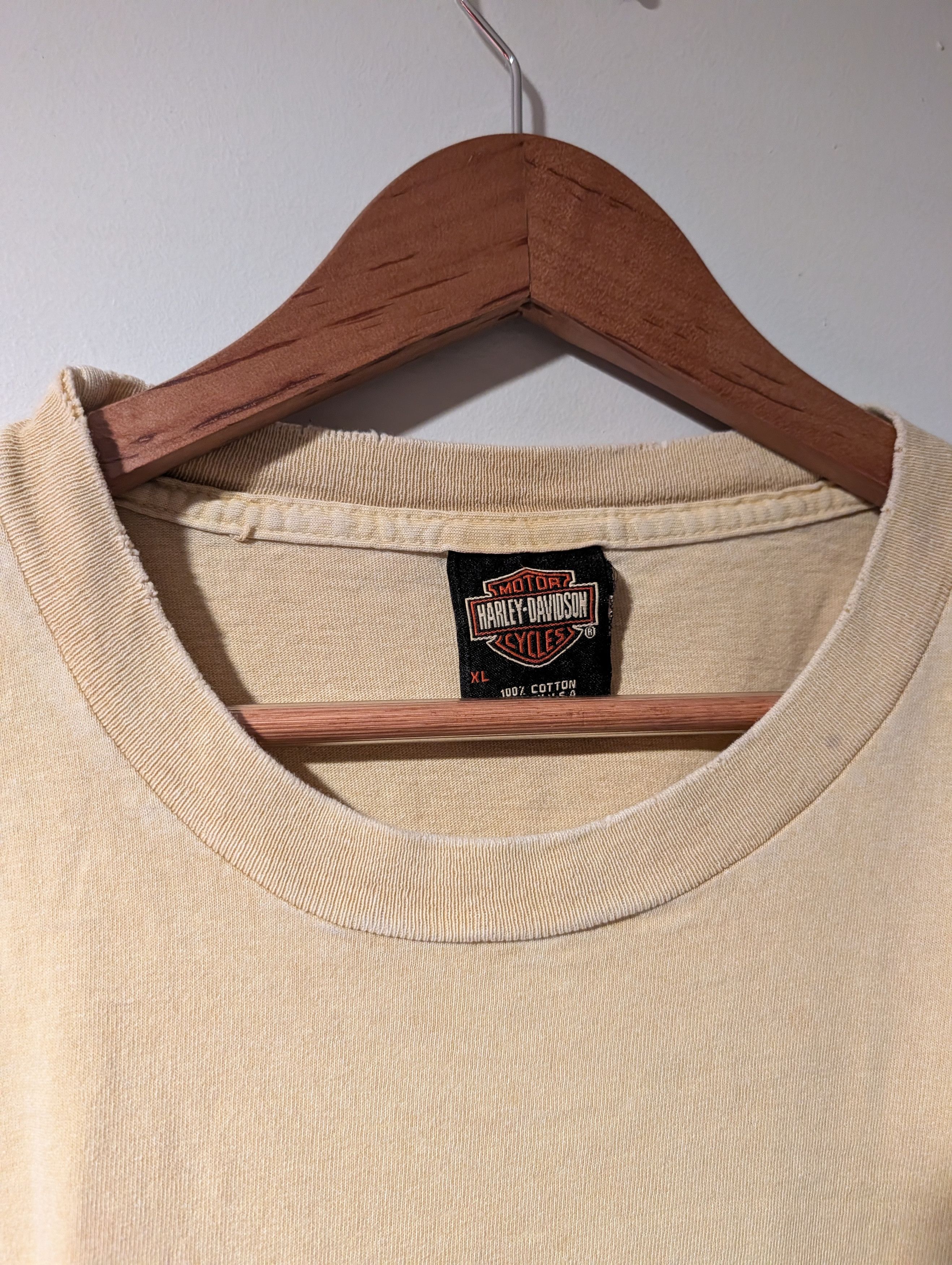 Harley Davidson VTG 1999 Harley Davidson T-Shirt Myrtle Beach SC USA Size US XL / EU 56 / 4 - 5 Thumbnail