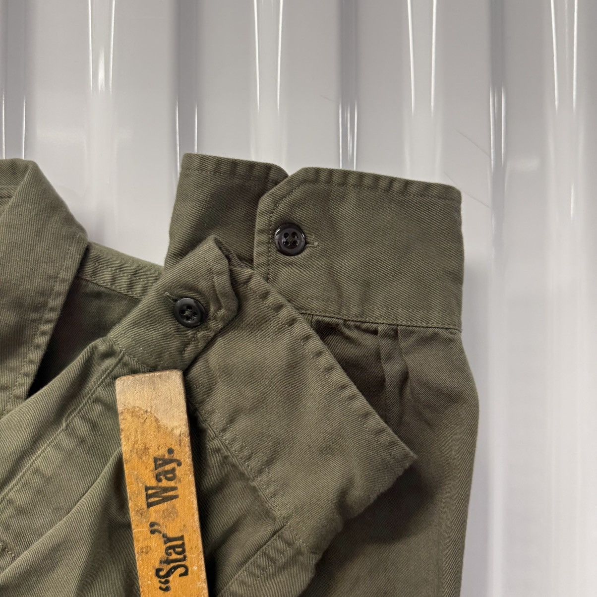 Todd Snyder RARE Todd Snyder UTILITY CPO SHIRT OG107 Olive Size US XL / EU 56 / 4 - 13 Thumbnail