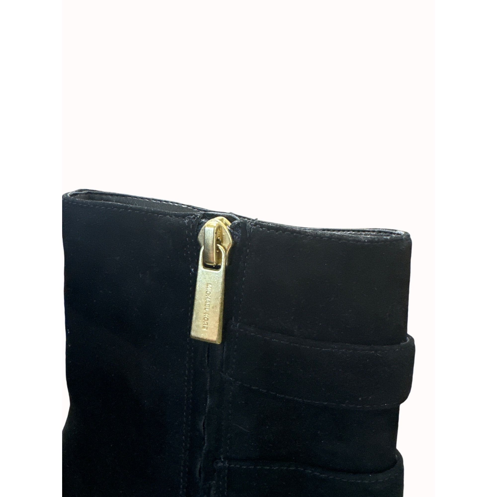 Michael Kors Michael Kors women’s black leather mid calf boots size 8.5m Size US 8.5 / IT 38.5 - 4 Thumbnail